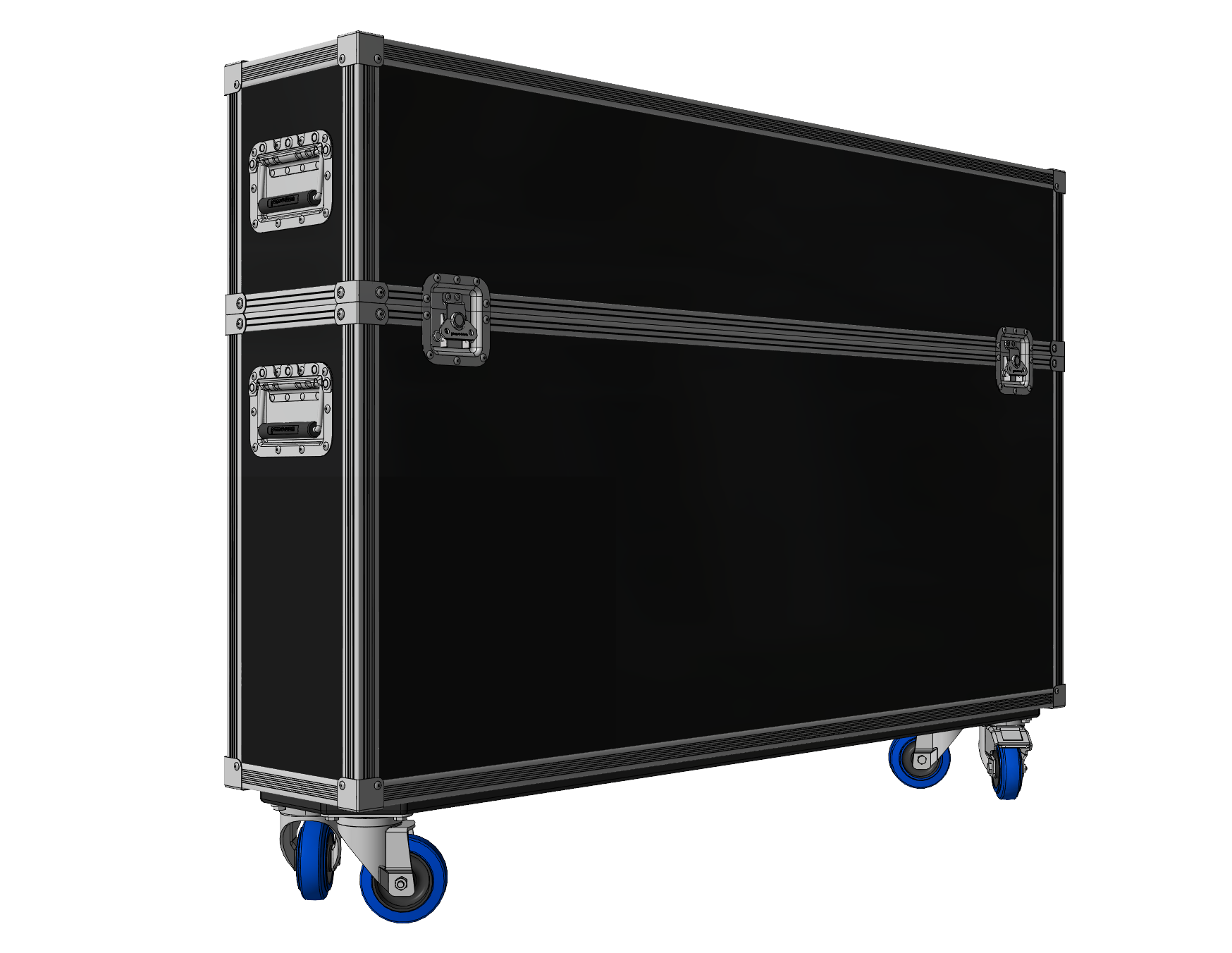 2-Screen 55" LCD/LED Fits 48"-60" TV ATA Case