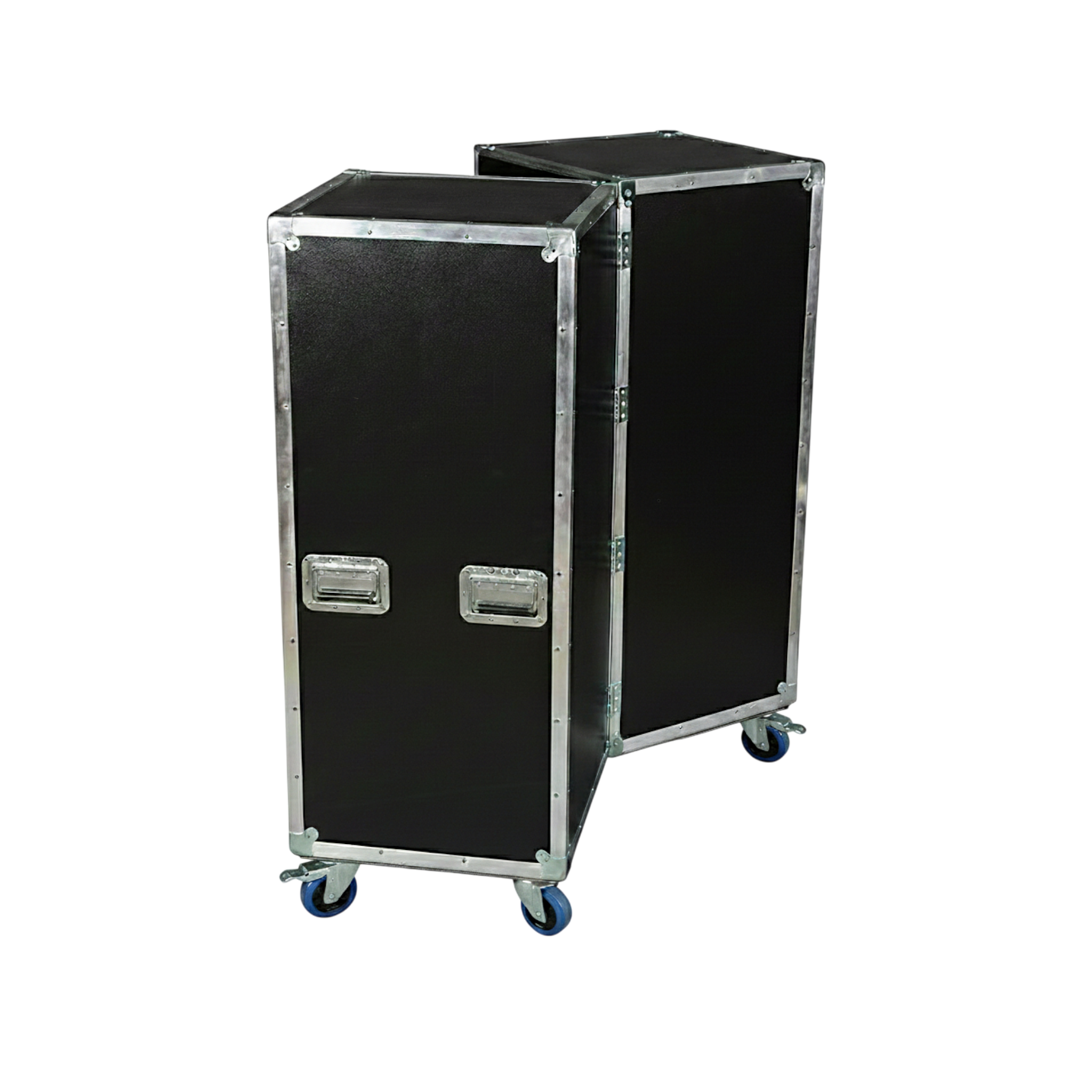 2-Sided Heavy Duty ATA Drum Case with Adjustable Shelves – 20x20x46