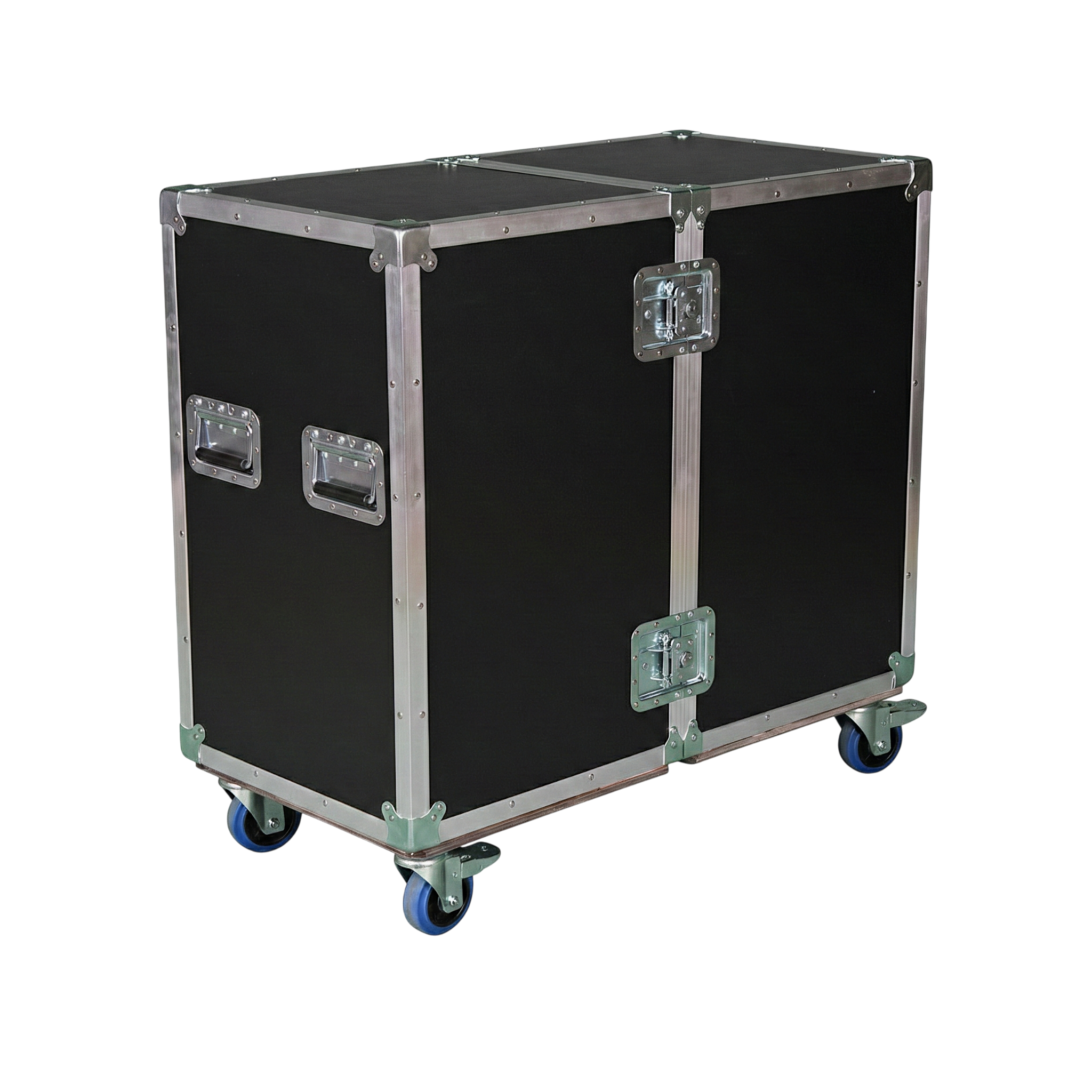 2-Sided Heavy Duty ATA Drum Case with Adjustable Shelves – 18x18x30