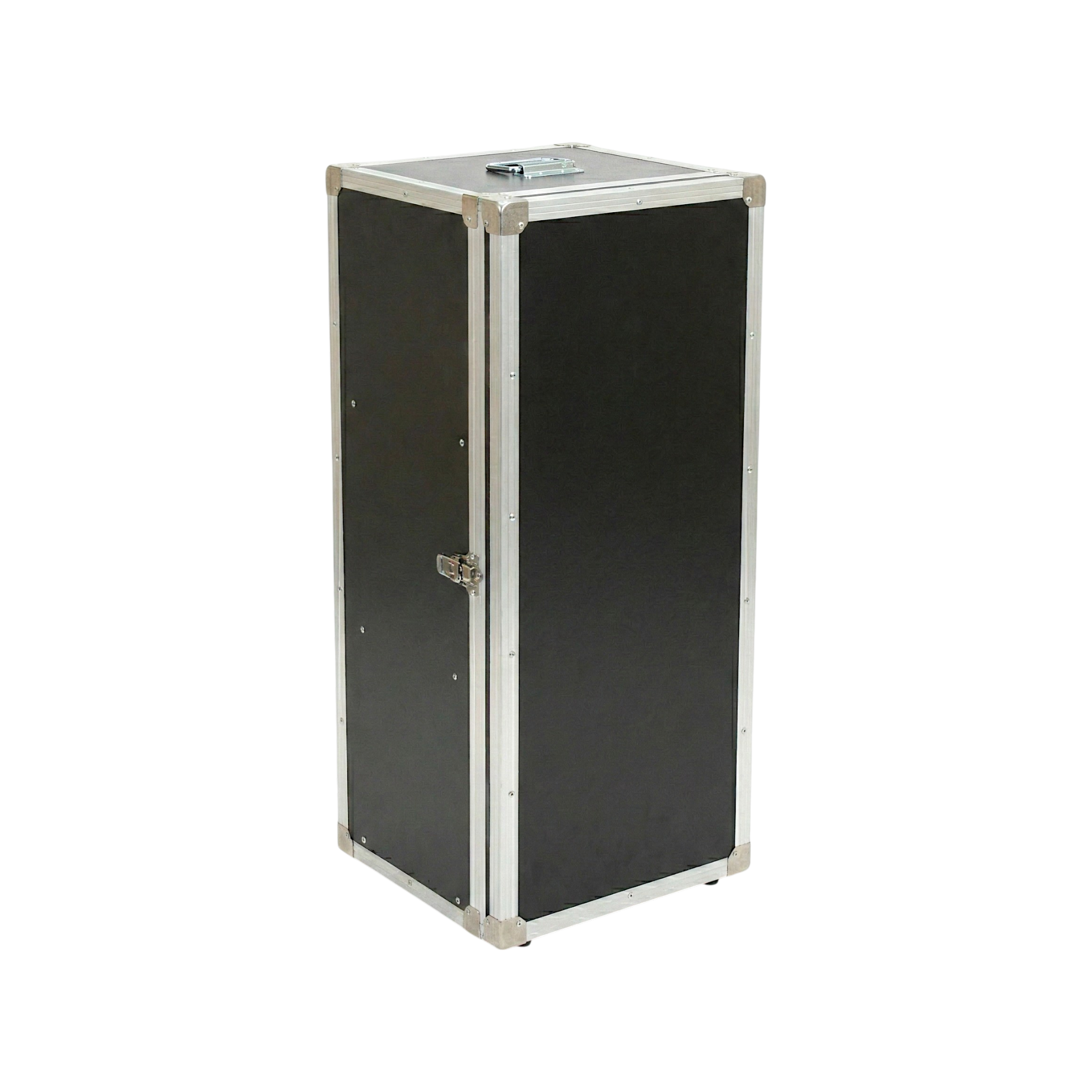 3 Milk Crate Drawer ATA Style Case With Dolly Wheels