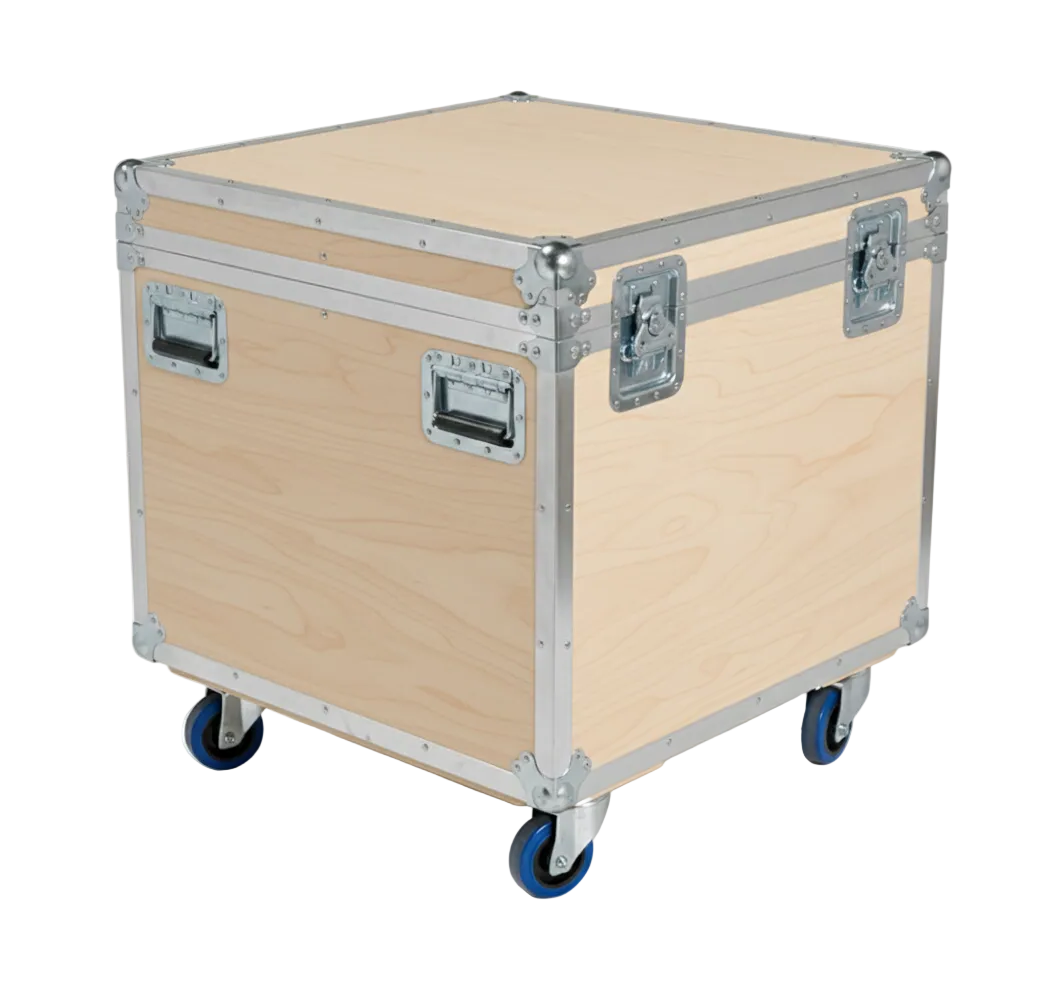 30" x 30" Extra High ATA Road Case Cable Trunk with Wheels
