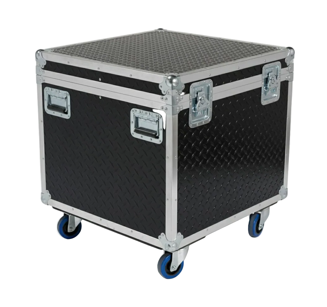 30" x 30" Extra High ATA Road Case Cable Trunk with Wheels