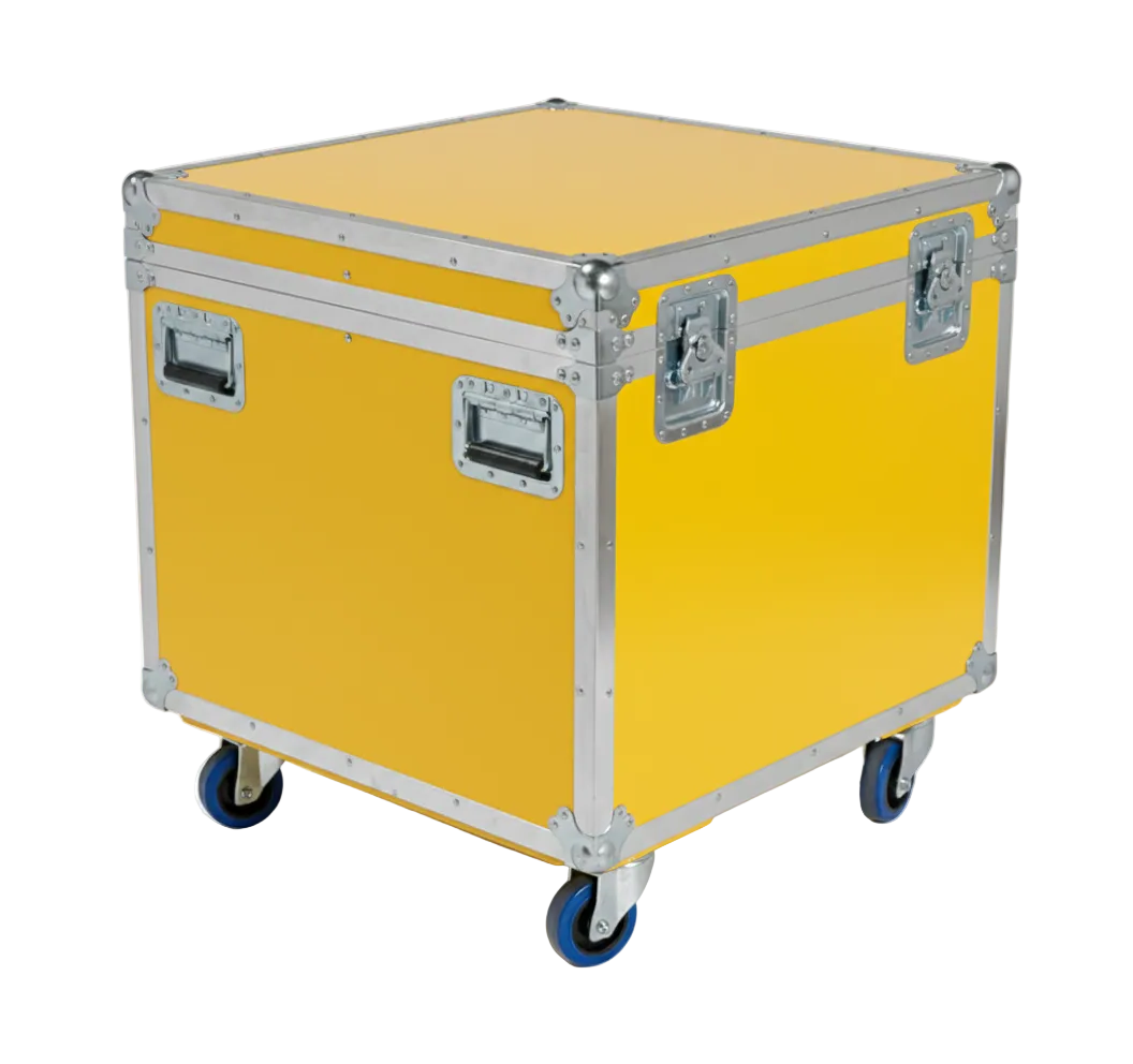 30" x 30" Extra High ATA Road Case Cable Trunk with Wheels