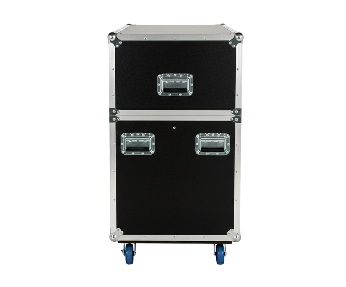 Custom 42"-50" Dual TV Screens Transport ATA Case