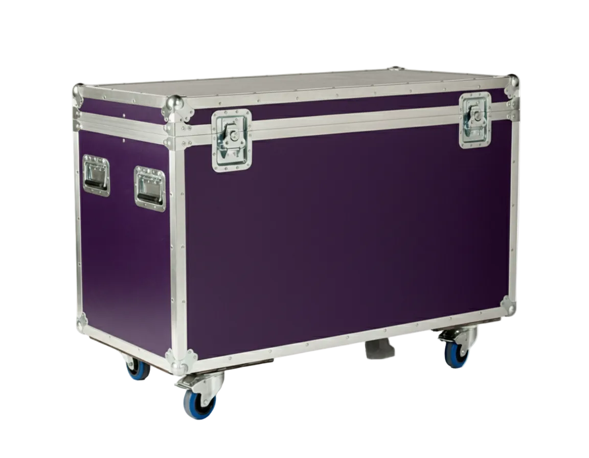 44" x 22" Extra Tall ATA Cable Trunk with Wheels
