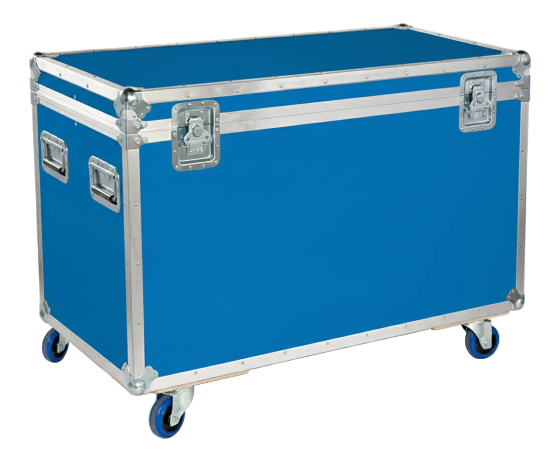 48" Heavy-Duty ATA Cable Trunk with Wheels