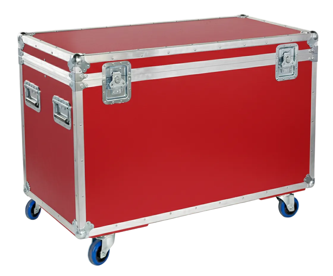48" Heavy-Duty ATA Cable Trunk with Wheels