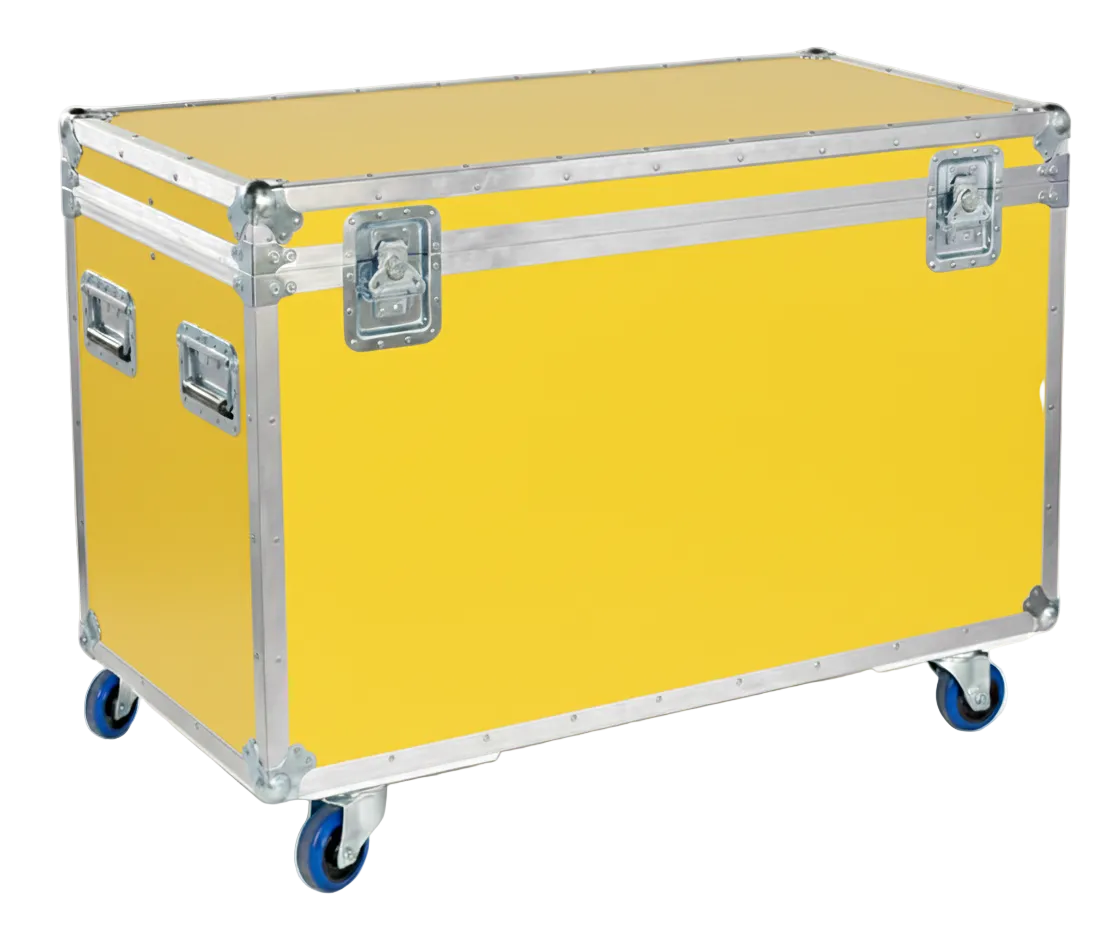 48" Heavy-Duty ATA Cable Trunk with Wheels