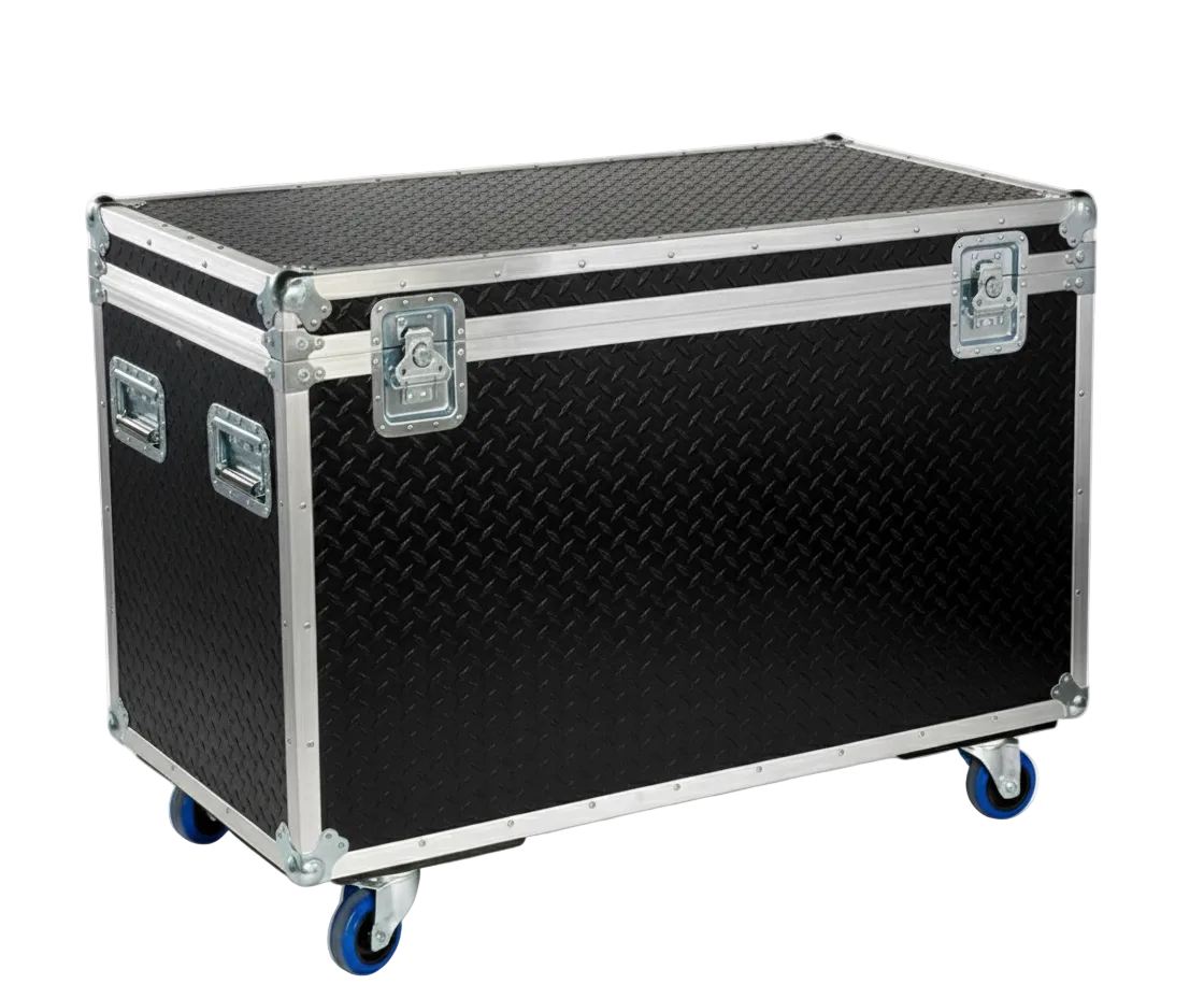 48" x 22" Jumbo ATA Cable Trunk 28" High with Wheels