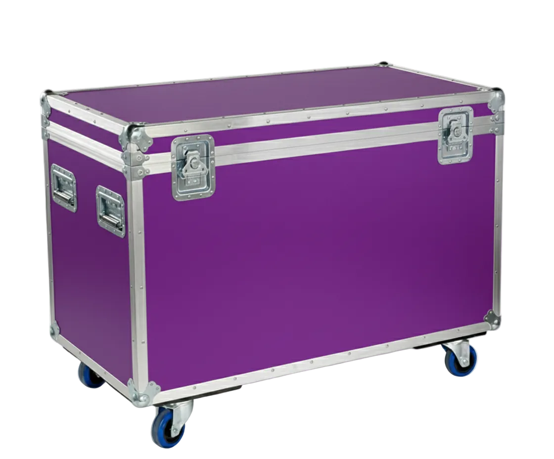 48" x 22" Jumbo ATA Cable Trunk 28" High with Wheels