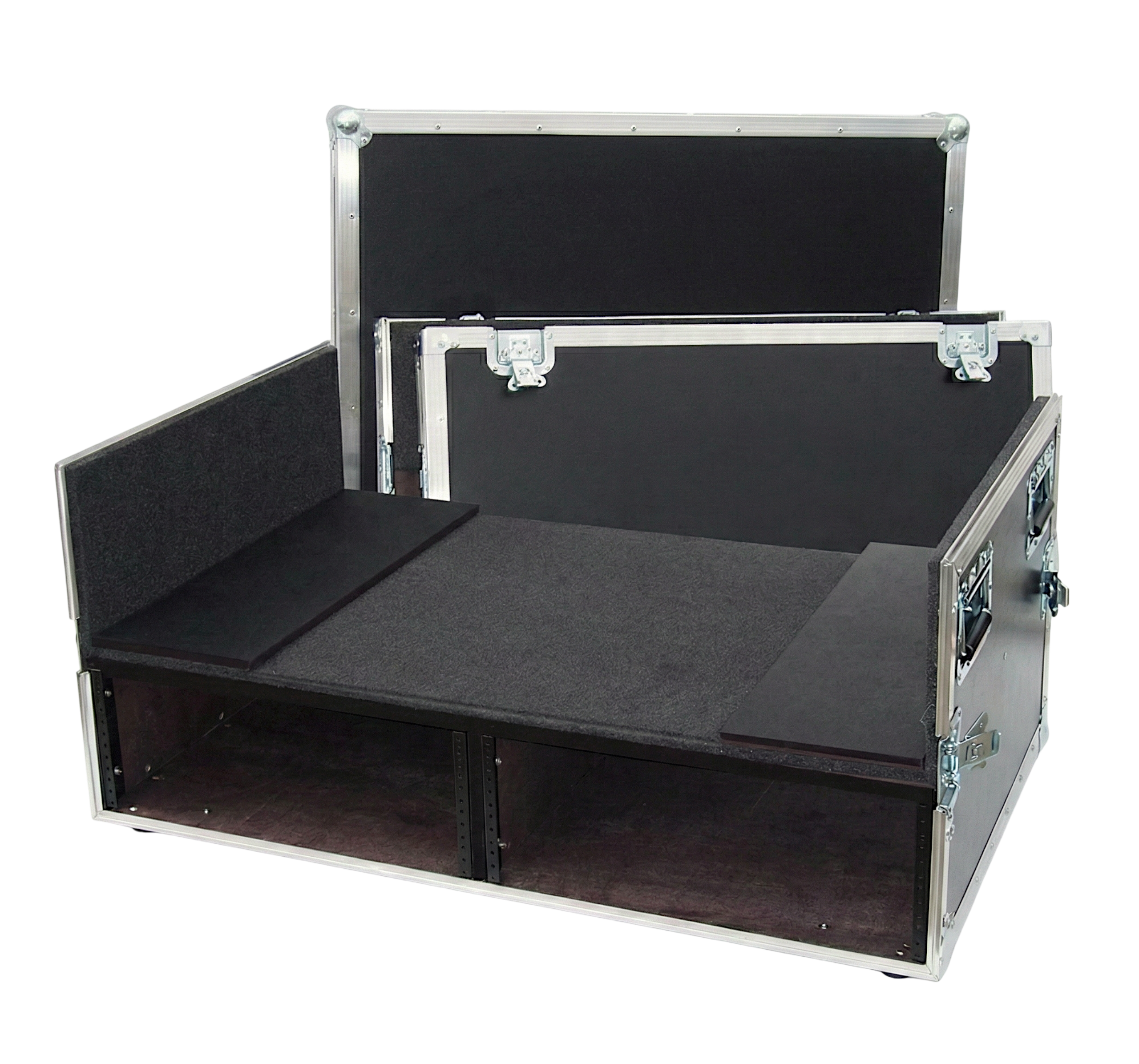 4U Mixer Rack ATA Case for Behringer X32, Soundcraft SI or Similar