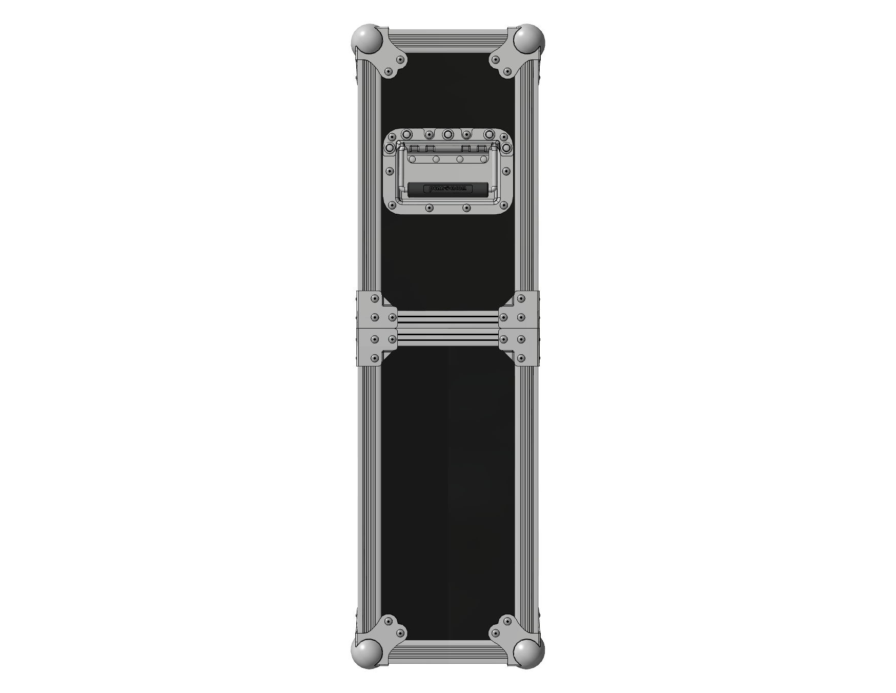 Heavy-Duty 50" TV ATA Road Case for Plasma LCD LED