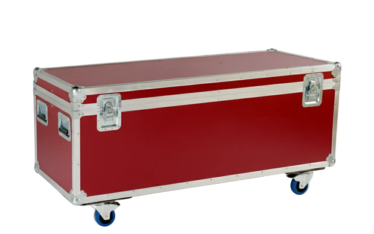 60" x 22" Extra Long ATA Cable Trunk 20" High with Wheels
