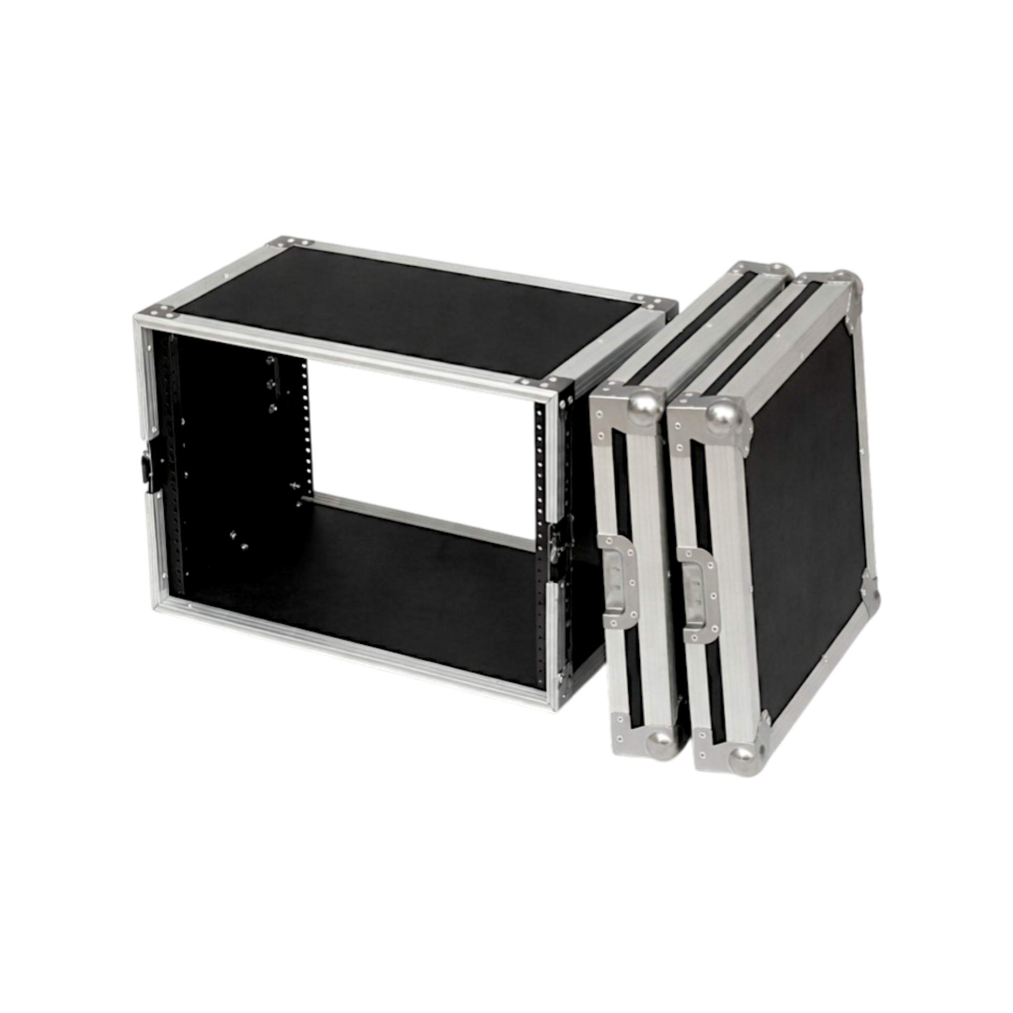 8U 12" Deep ATA Effects Rack Case | 3/8" Ply Heavy-Duty