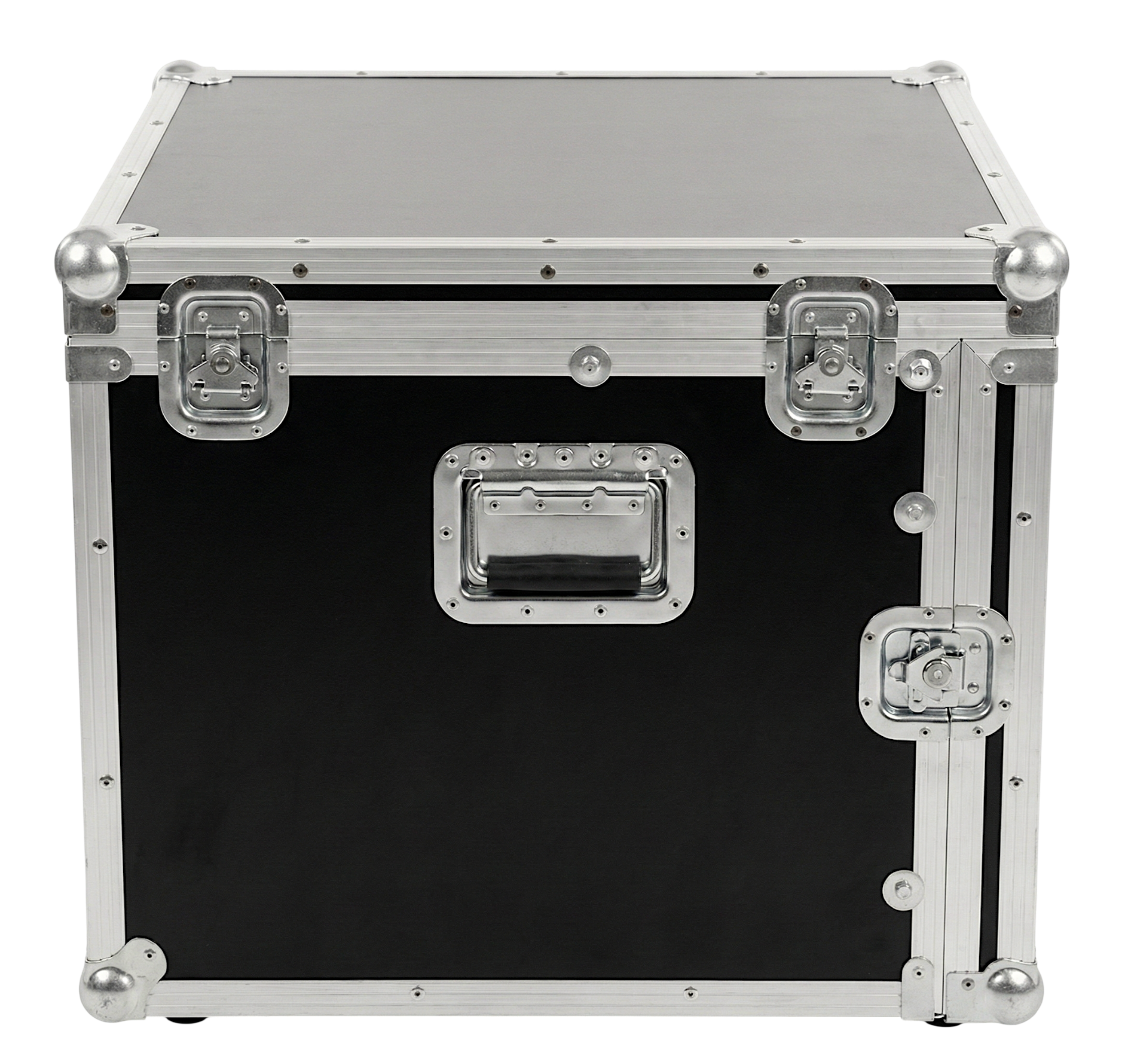 8U Over 6U Rack Mixer ATA Case with Flip-Top for Laptops and iPads
