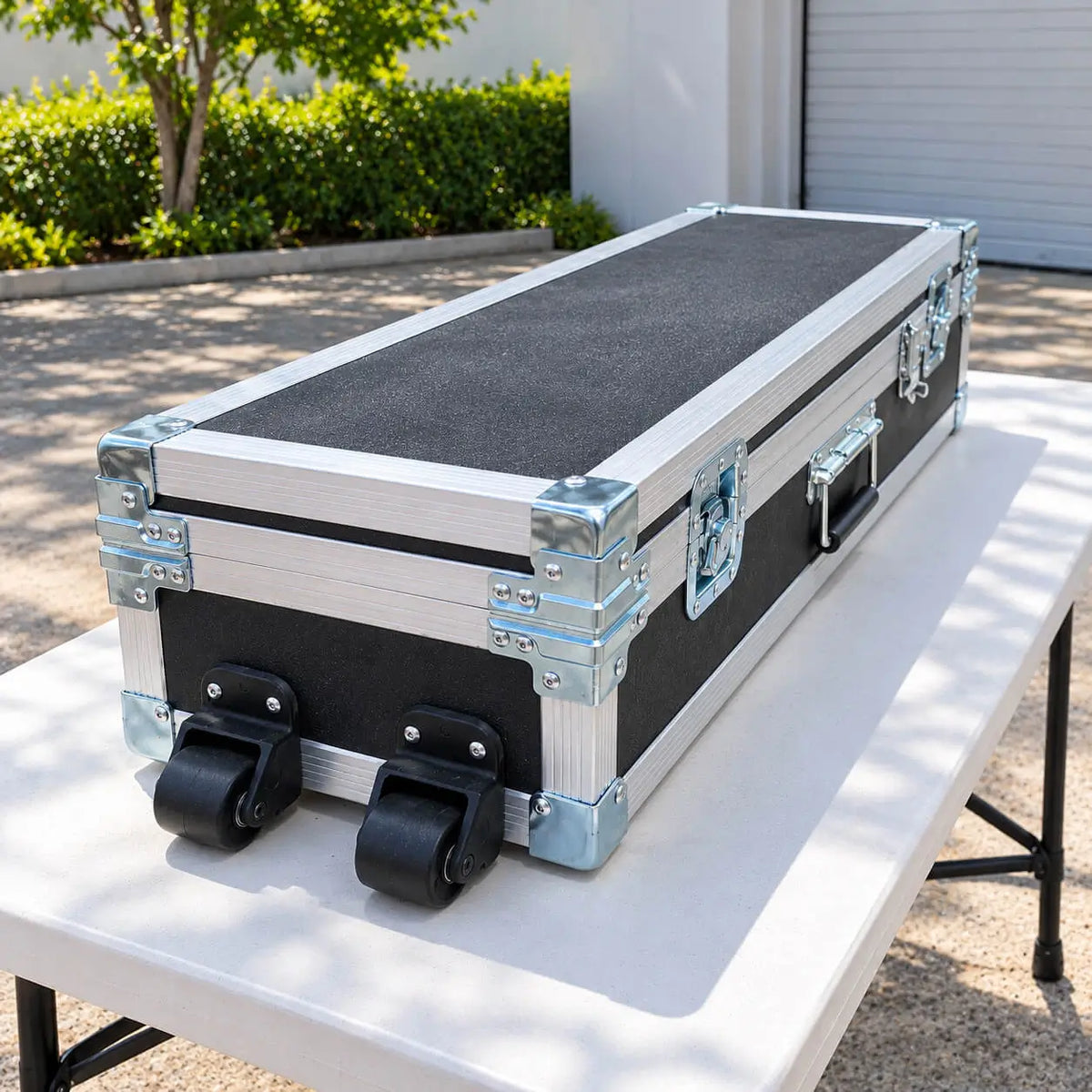Alto Saxophone ATA Road Case with Wheels & Foam Interior