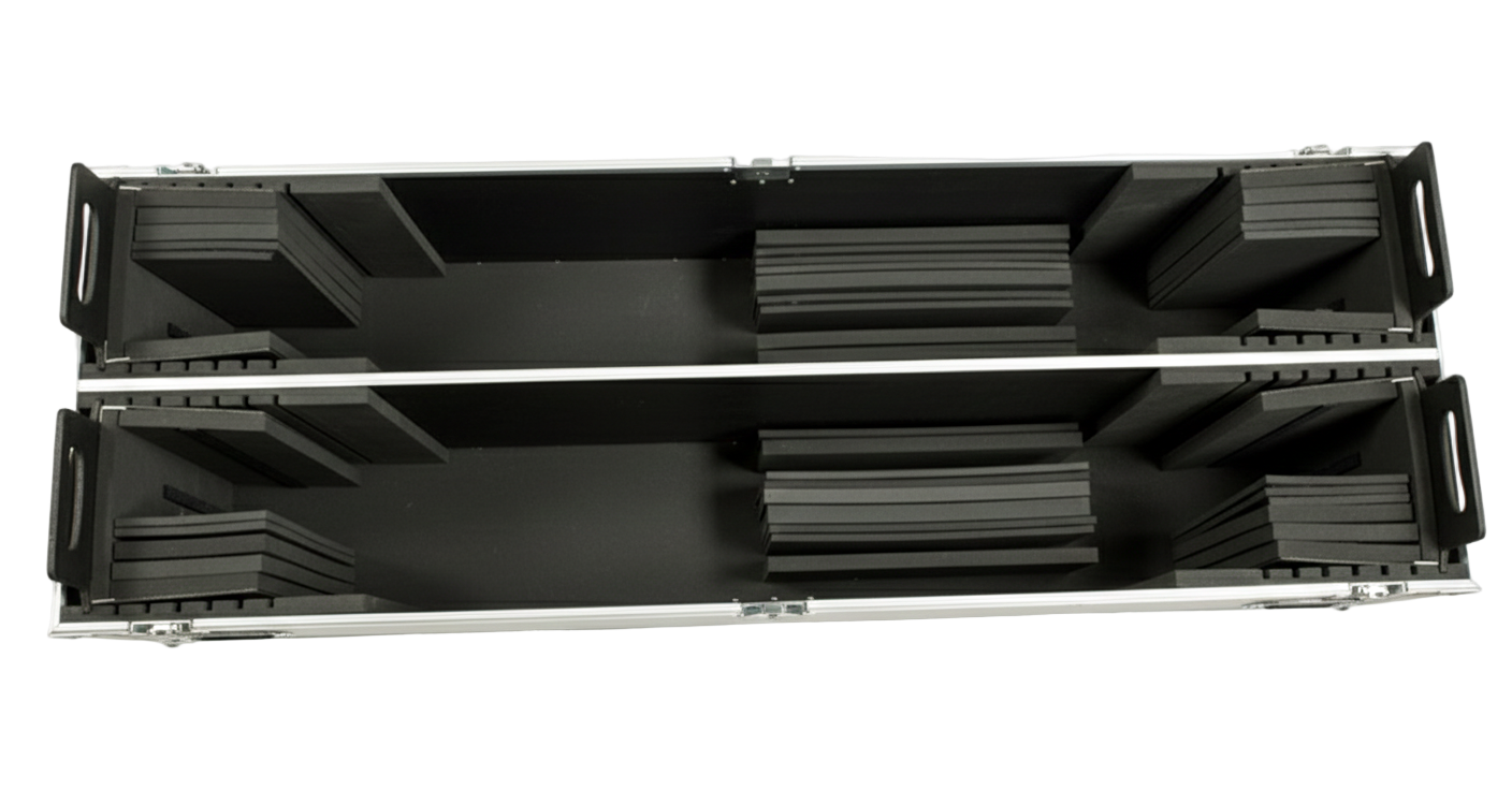 Adjustable 45"-70" Fits 2 Screens TV ATA Road Case