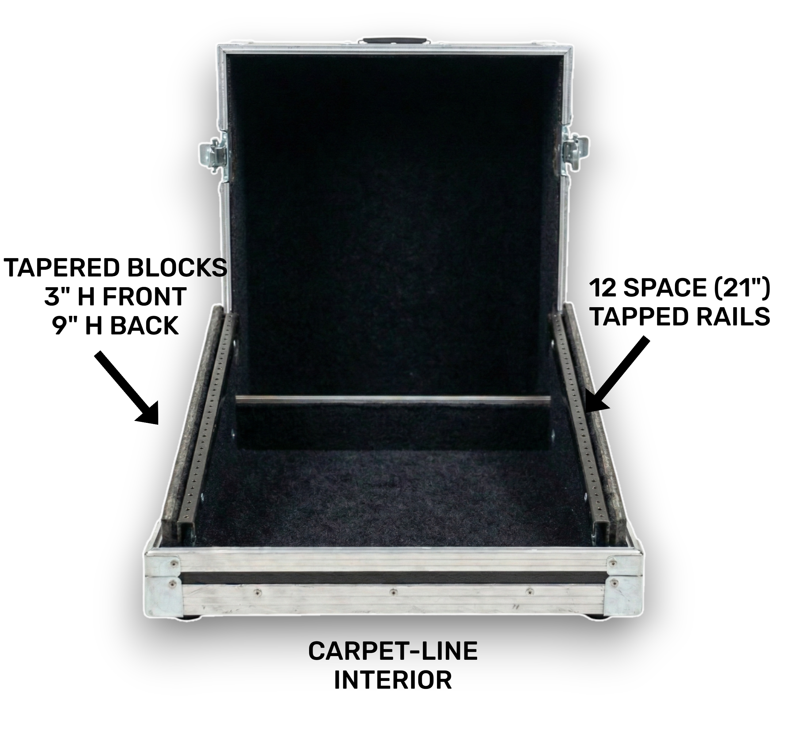 Allen & Heath Mix Wizard or QU-16 Mixer ATA Road Case