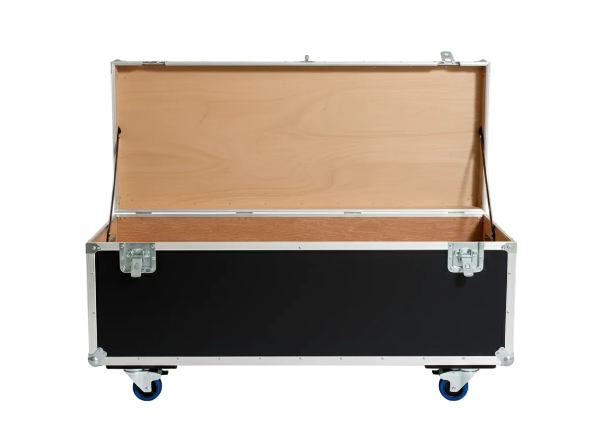60" x 22" Extra Long ATA Cable Trunk 20" High with Wheels