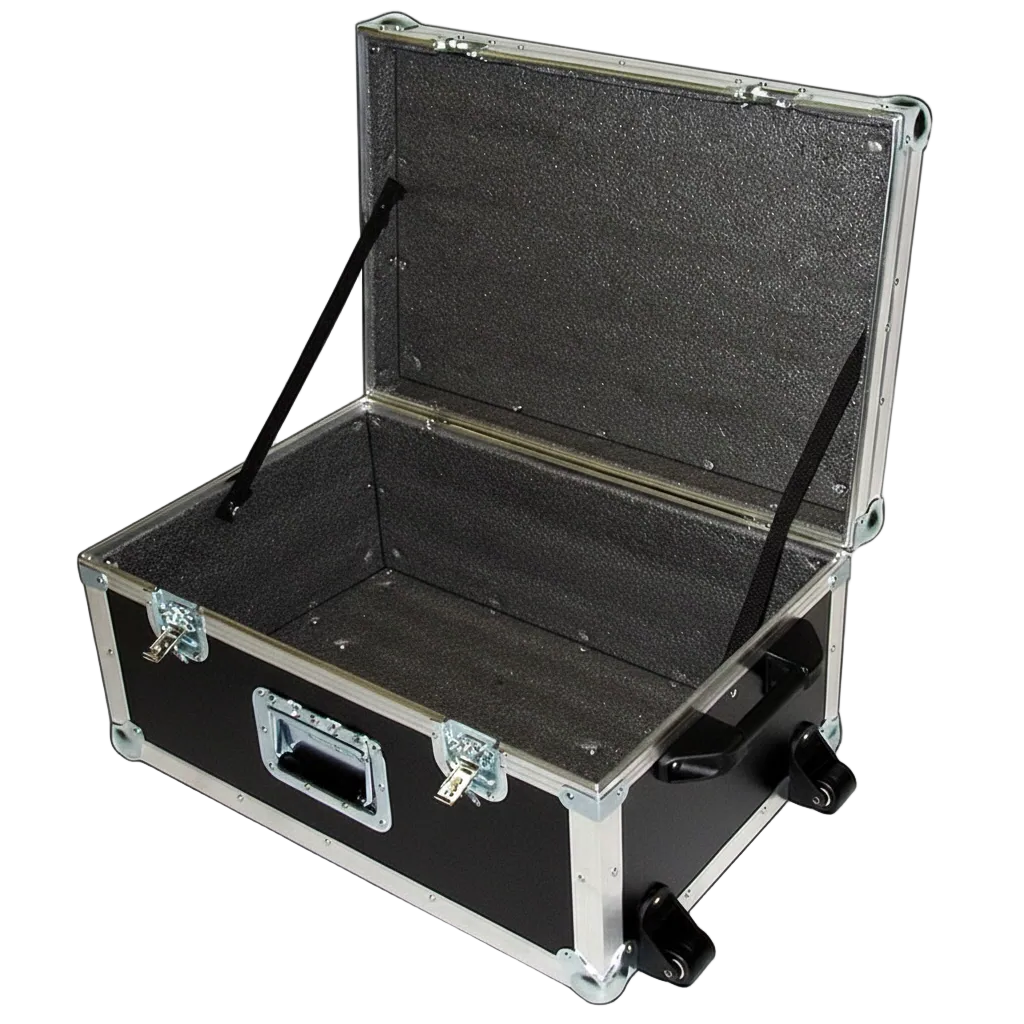 Medium Duty 1/4" ATA Road Case with Wheels & Handle – 6 Sizes