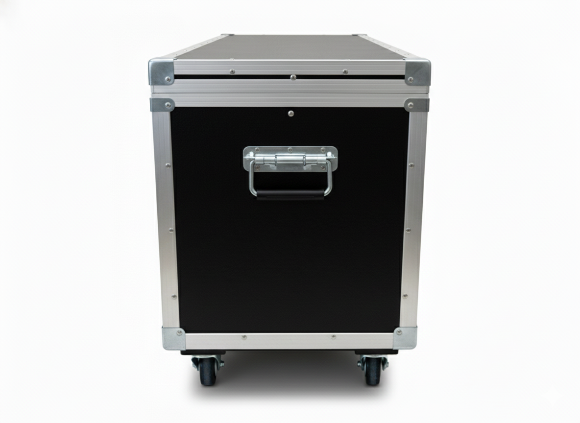 Medium Duty 1/4" ATA Shipping and Supply Trunk Case with Wheels