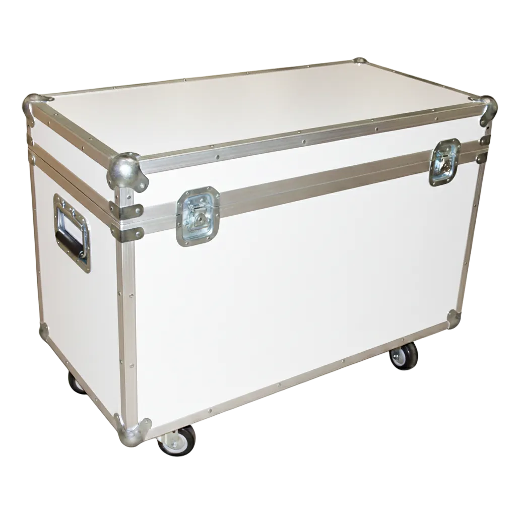 Medium Duty 1/4" ATA Supply Trunk with Wheels – 12 Colors