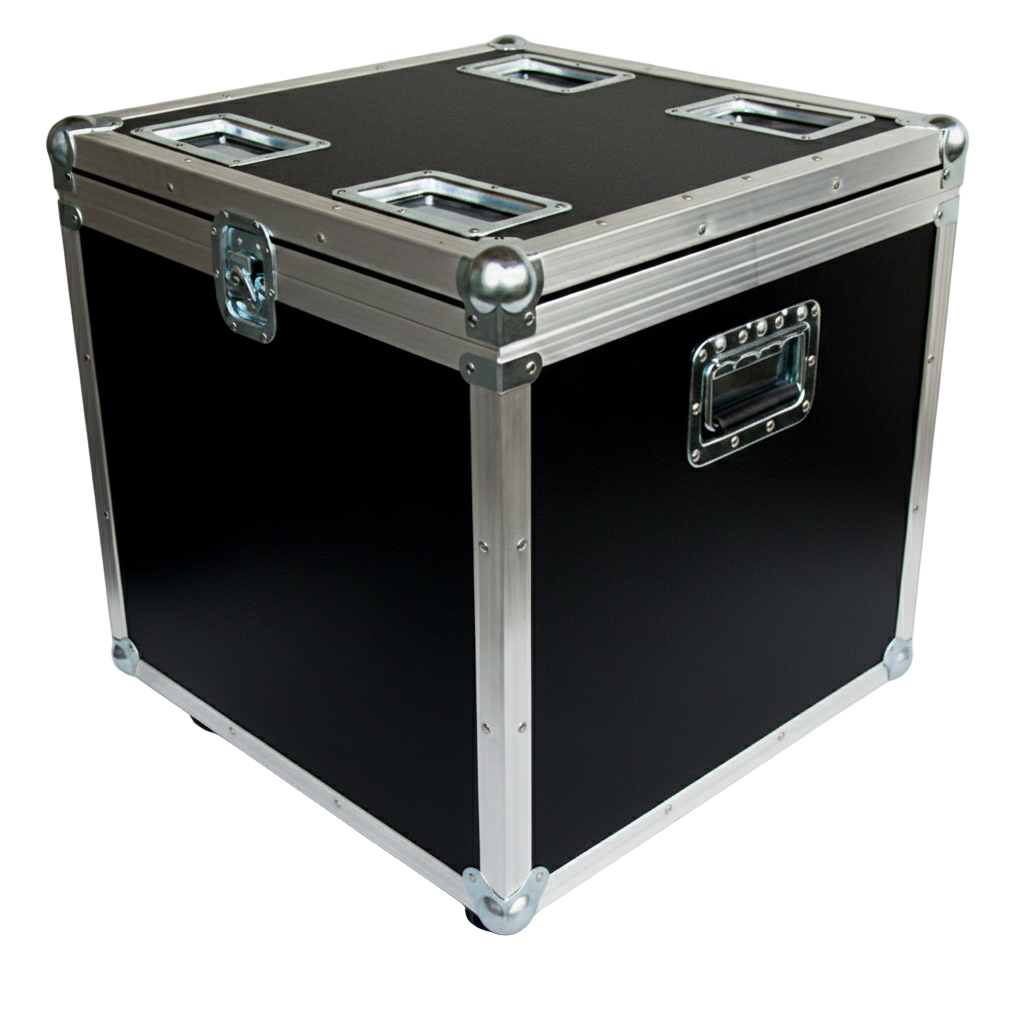 Stackable 21x21x21 ATA Utility Trunk Case with Wheels