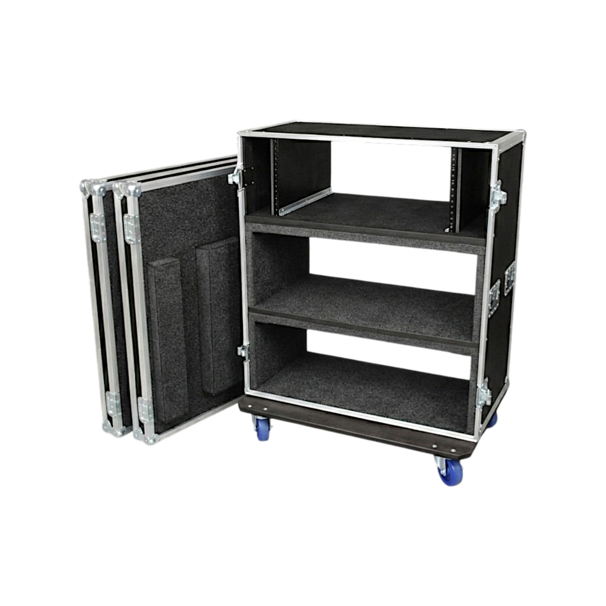 Custom Dual Head Rack Combo ATA Case 3/8" or 1/2" Ply