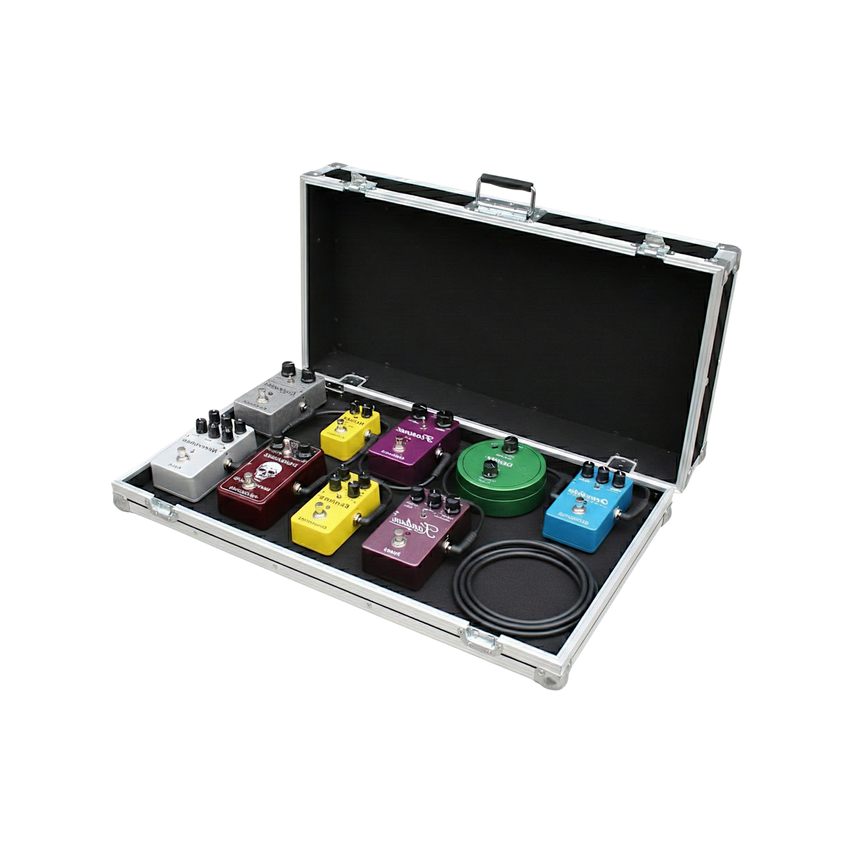 Custom Effect Pedal 3/8" Ply ATA Road Case with Foam Protection