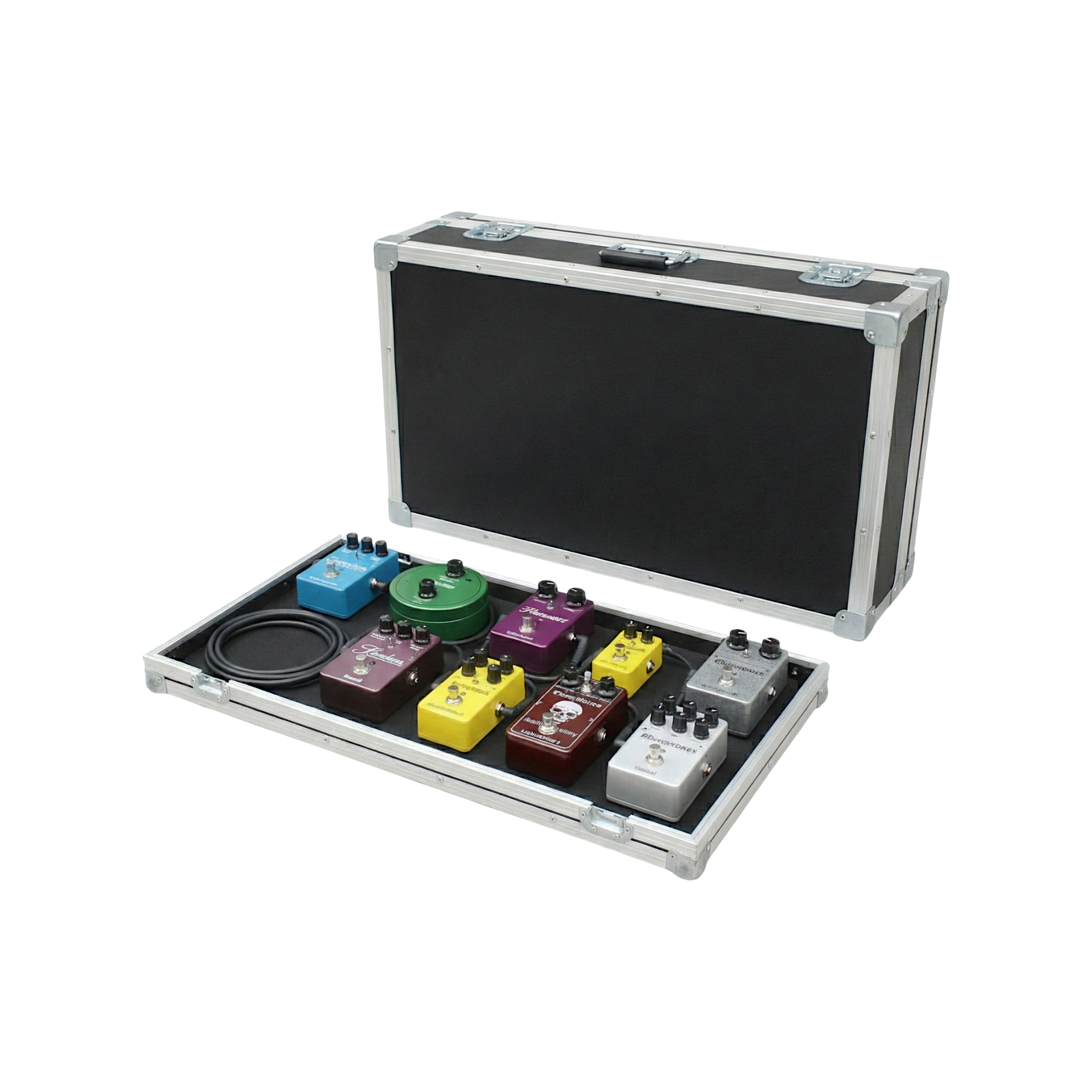 Custom Effect Pedal 3/8" Ply ATA Road Case with Foam Protection