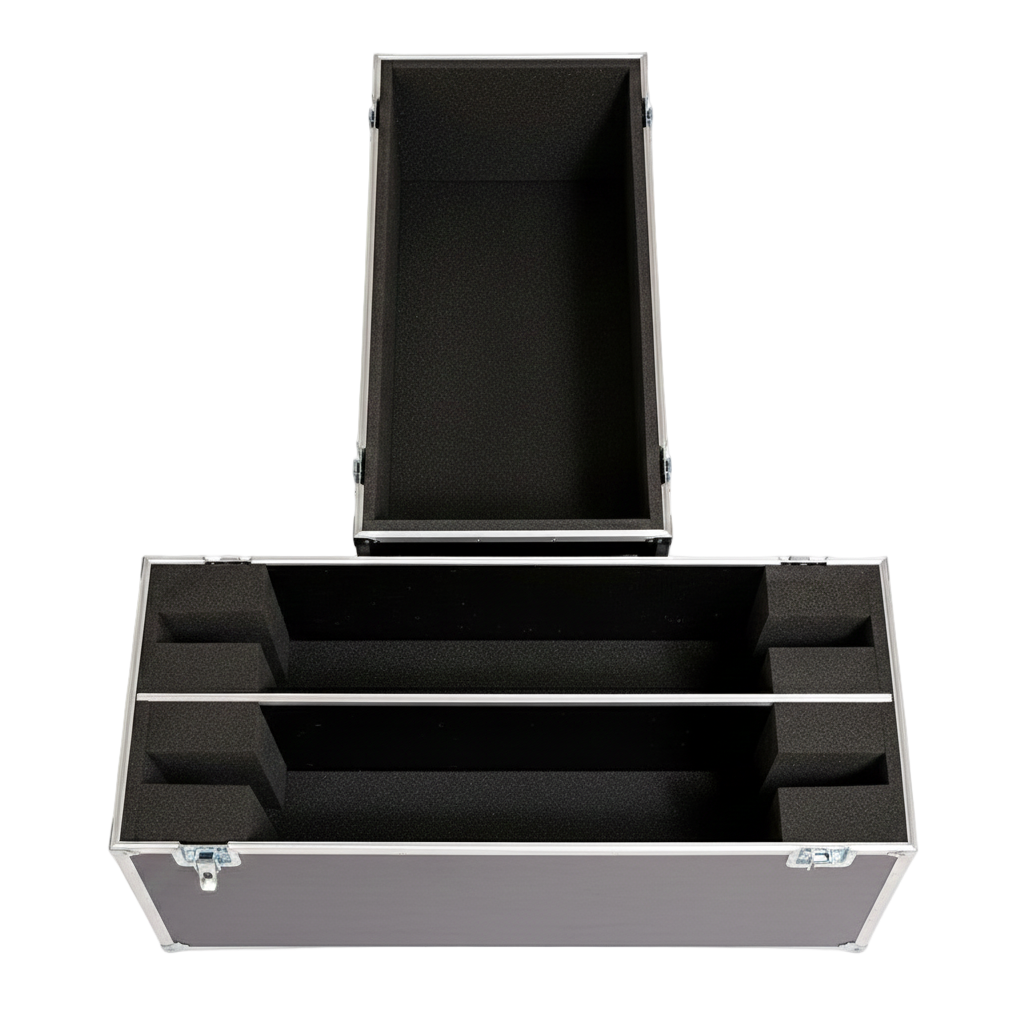 Custom Heavy-Duty 71"-80" 2-Screen LCD/LED TV ATA Case