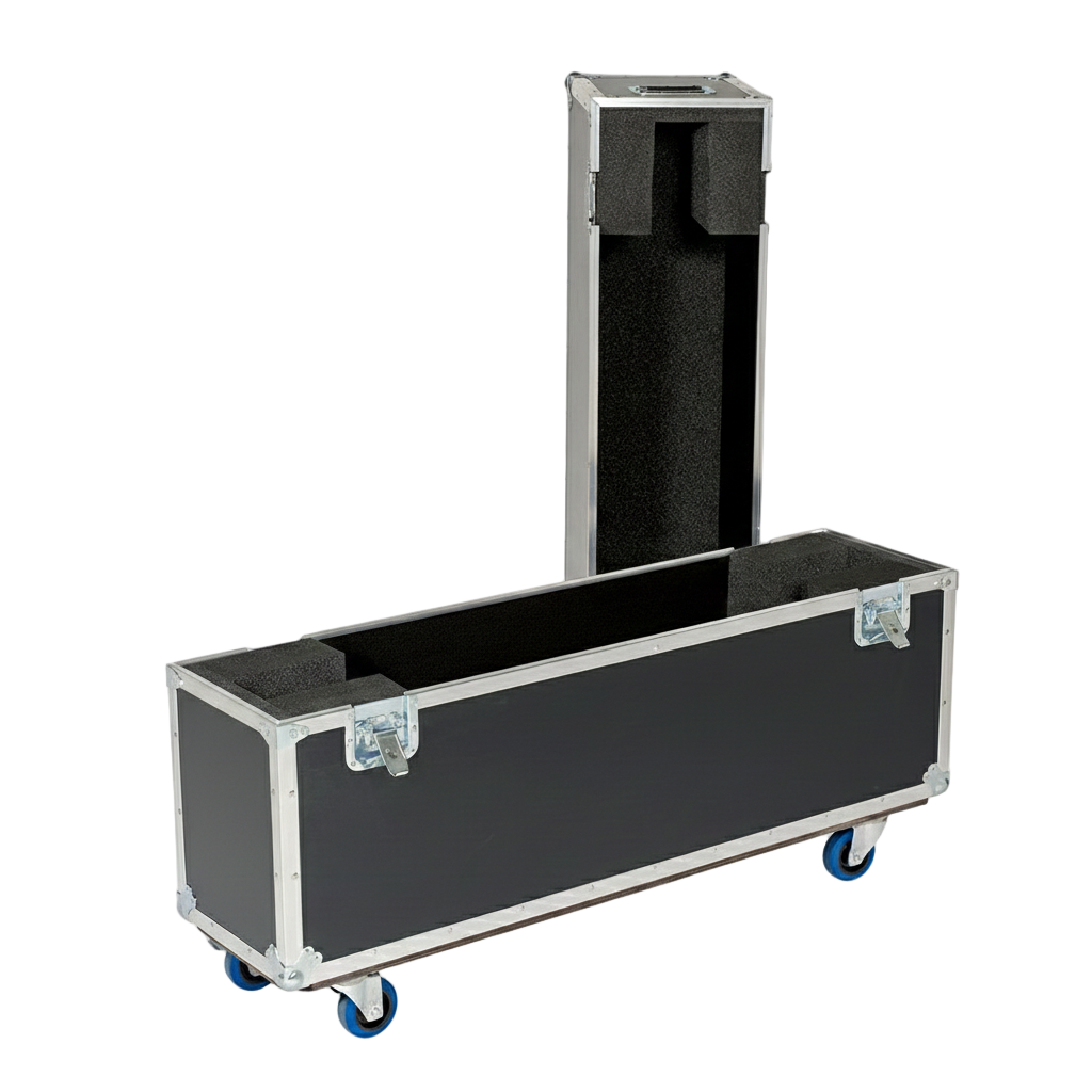Custom Heavy-Duty 81"-90" Single LCD/LED TV ATA Case
