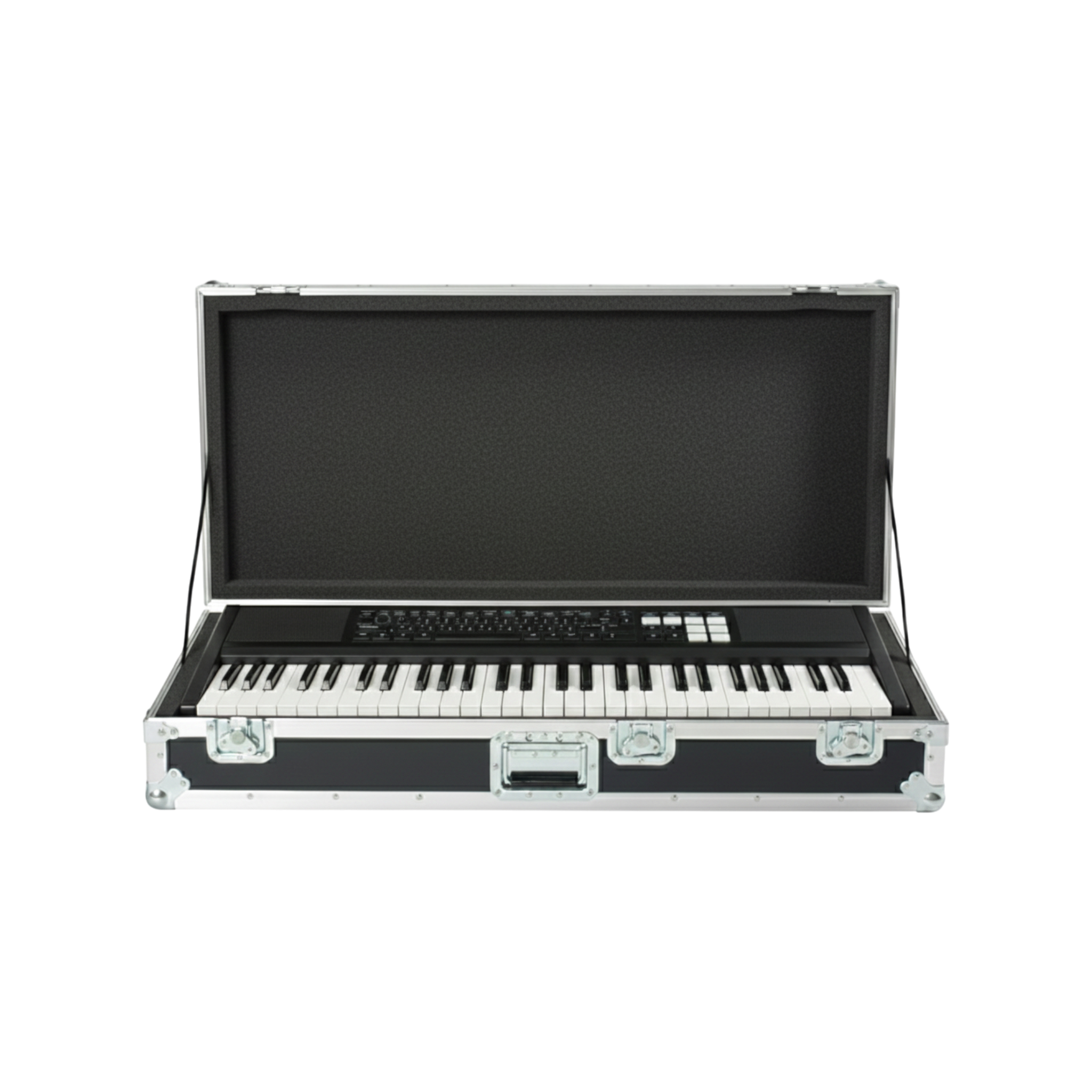Custom Keyboard ATA Road Case | Carpet Lined Interior