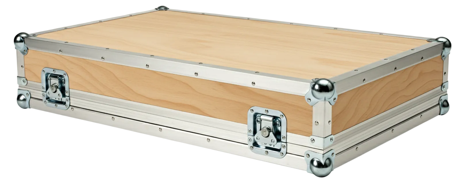 Custom Large Mixer Over 24" ATA Road Case – Carpet Lined