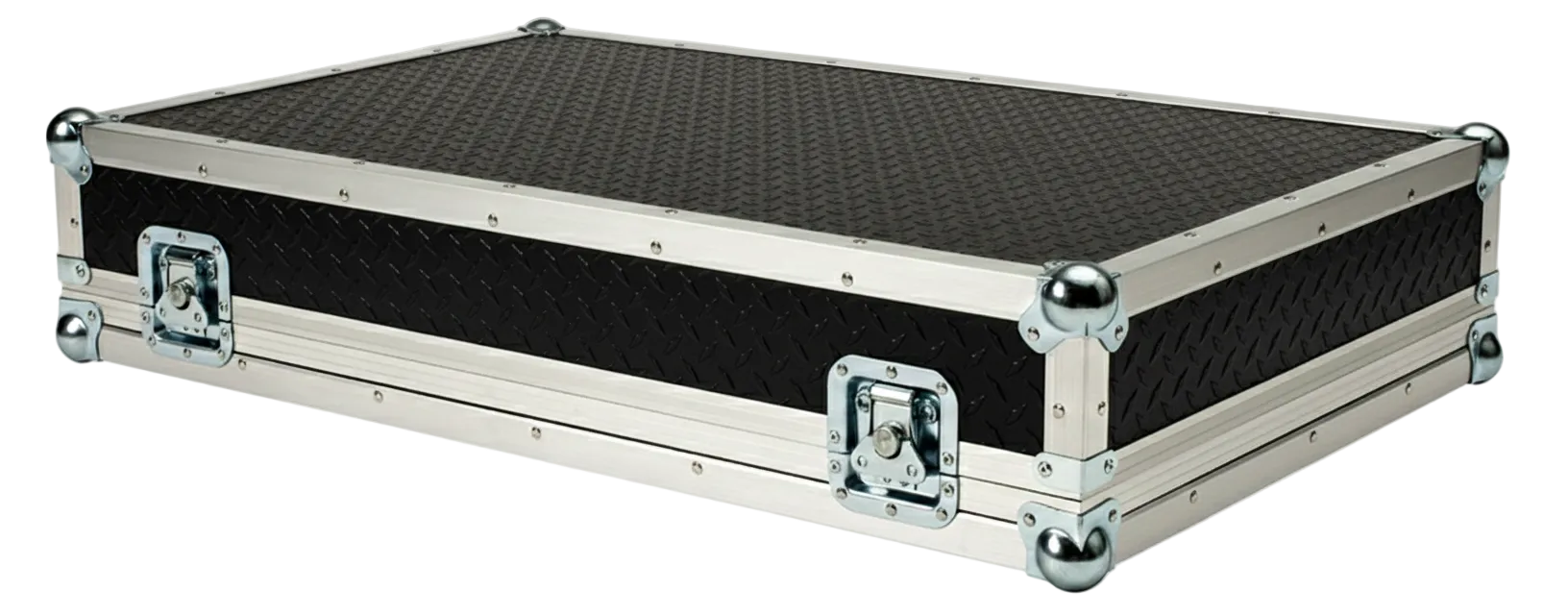 Custom Large Mixer Over 24" ATA Road Case – Carpet Lined