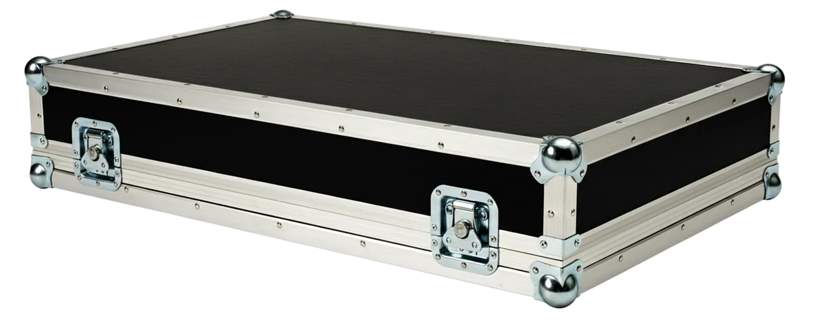 Custom Large Mixer Over 24" ATA Road Case – Carpet Lined