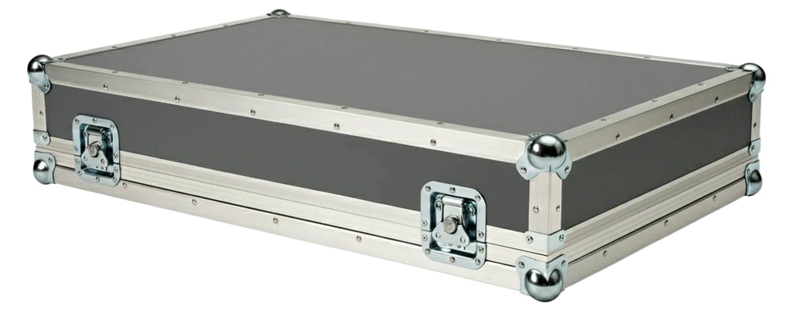 Custom Large Mixer Over 24" ATA Road Case – Carpet Lined