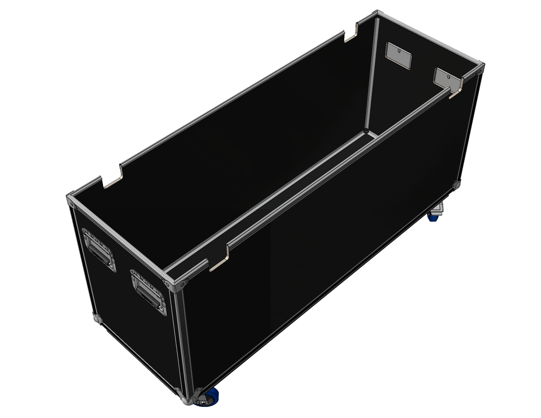 Heavy-Duty 55" Multi-Screen ATA TV Case | Fits 48"-60" Screens