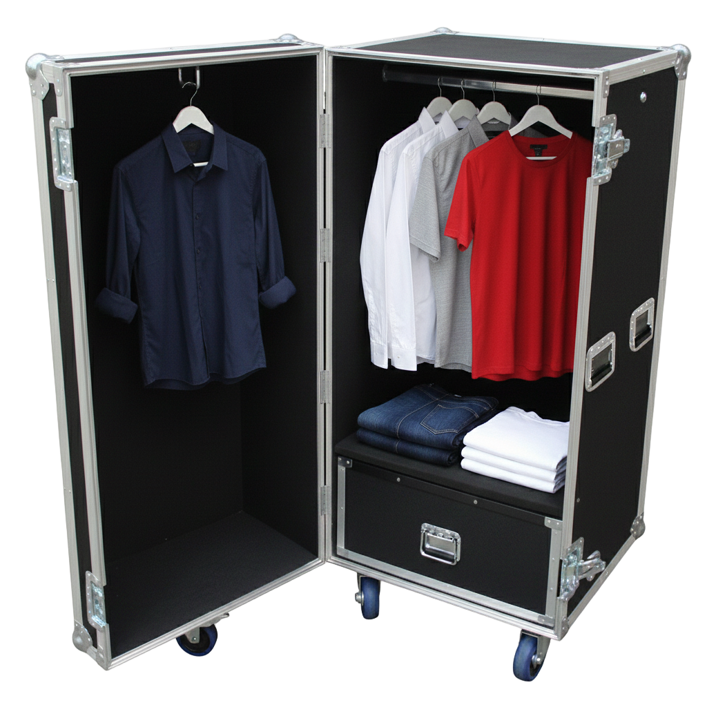 Heavy Duty ATA Wardrobe Case 3/8" Plywood | Single-Sided