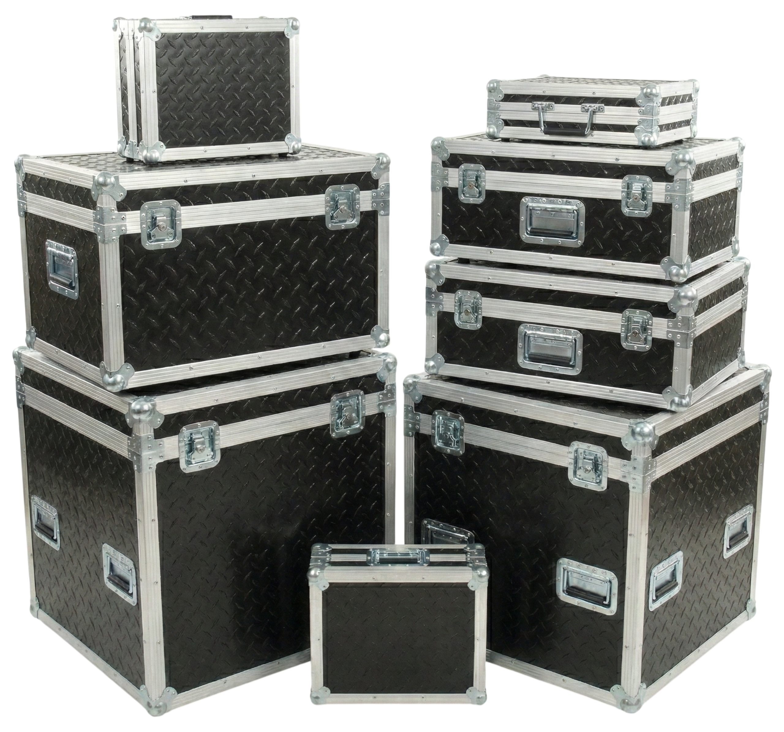 Heavy Duty LEKO Lights ATA Case with Custom Compartments