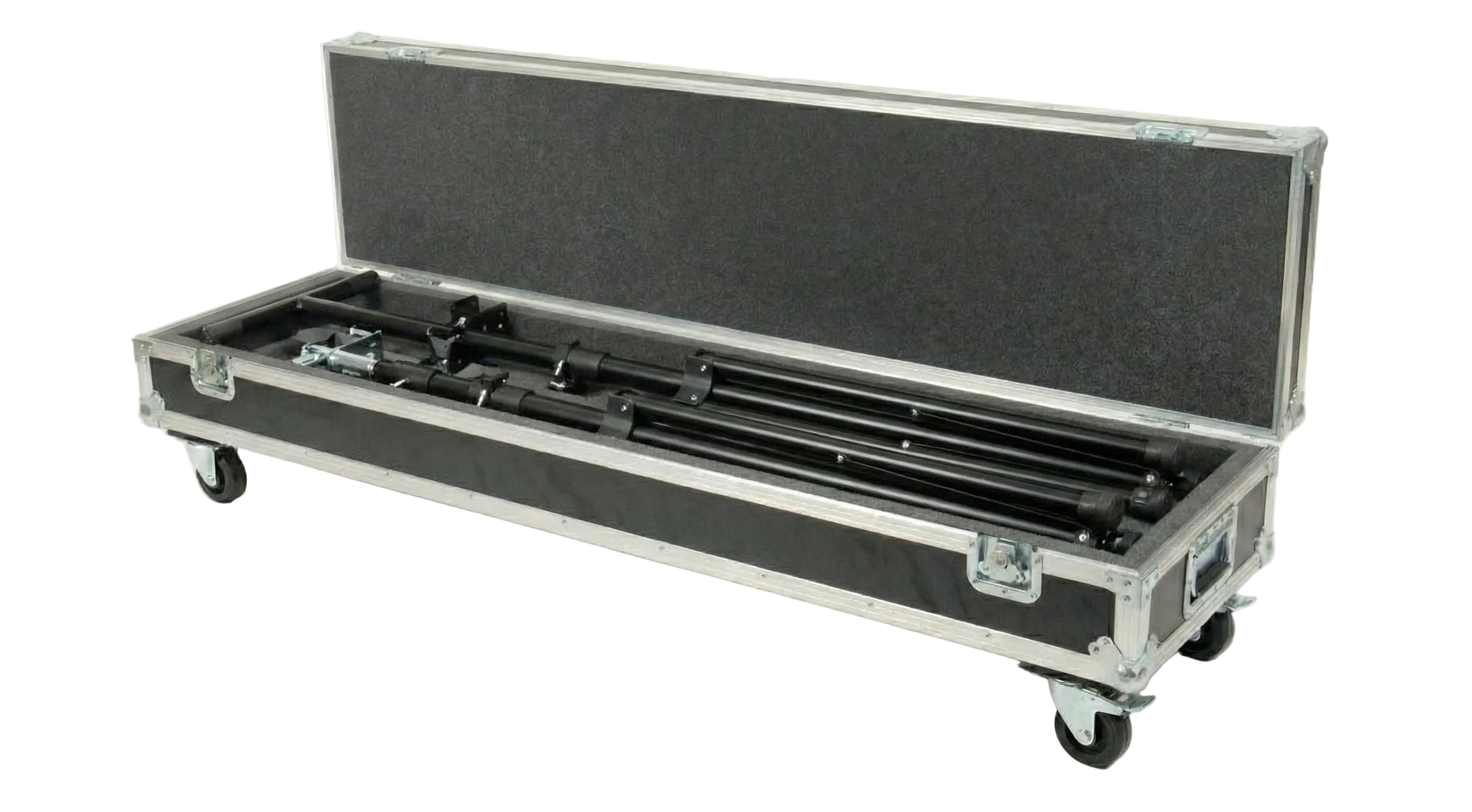 Custom Large ATA Case for Stands and Poles – Up to 60"x16"x16"