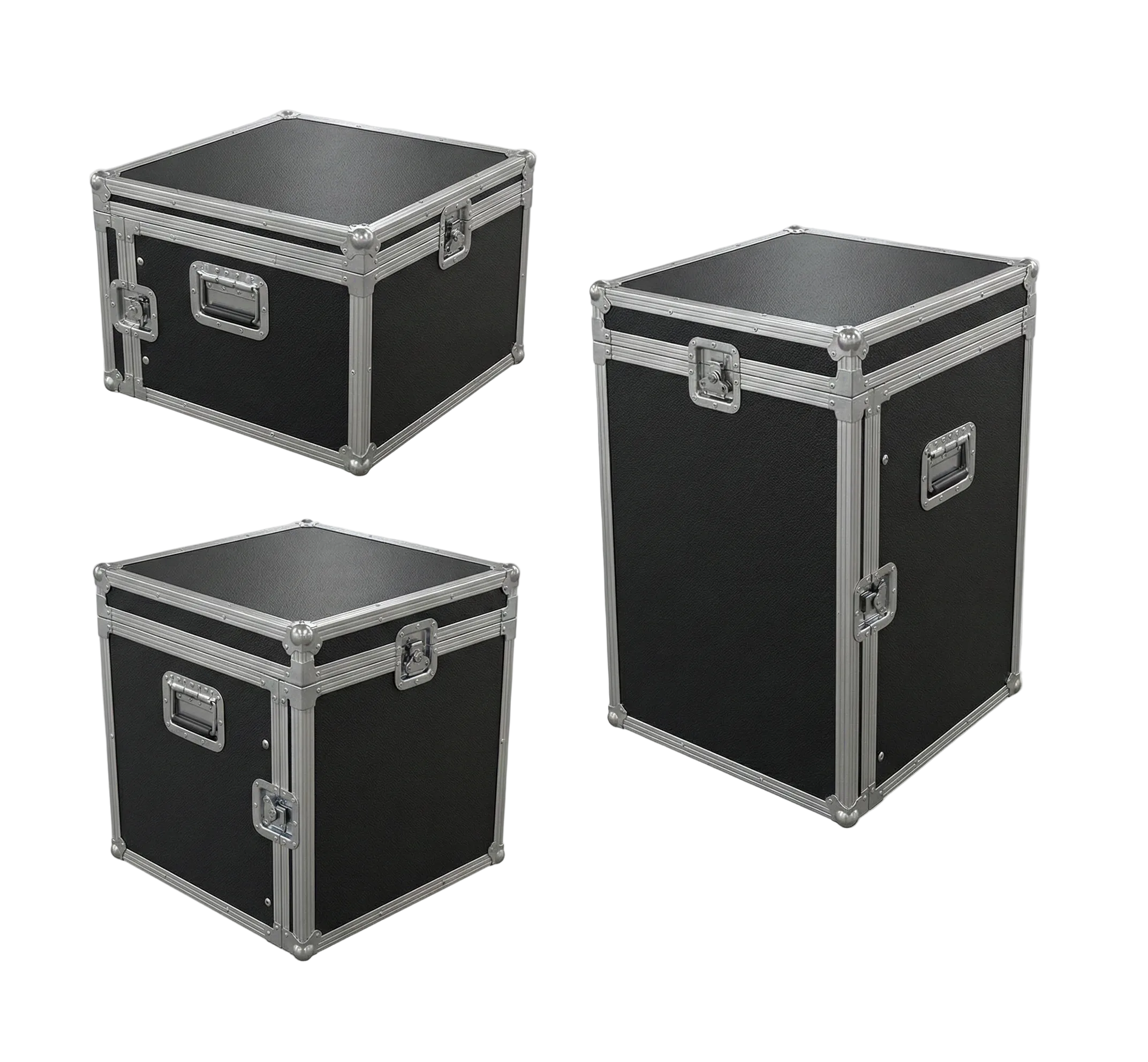 Medium Duty ATA Rack and Mixer Case – 11U Top, 8–12U Bottom