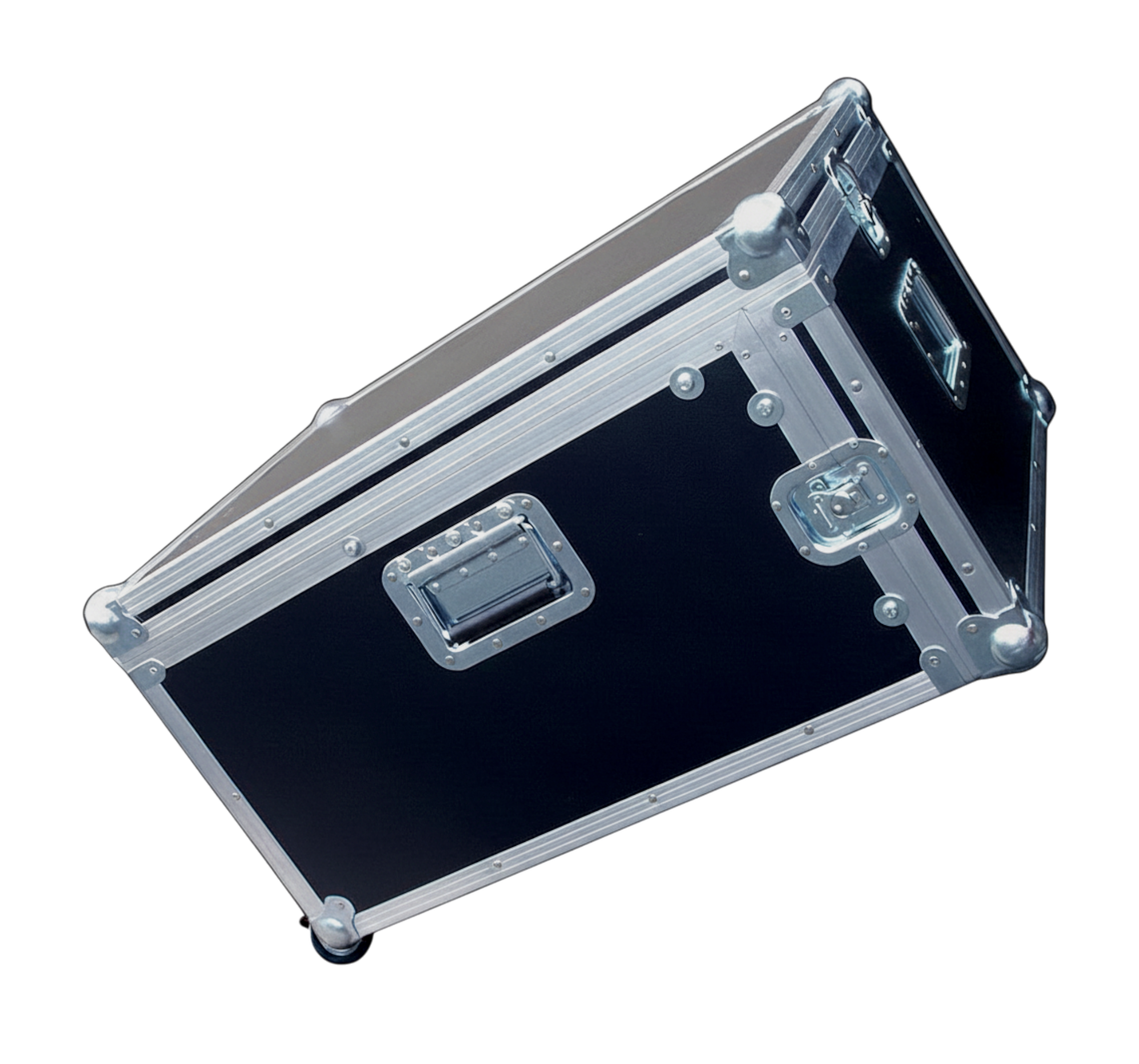Medium Duty ATA Rack Mixer Case – 14U Top, 6U Bottom with Dolly Wheels