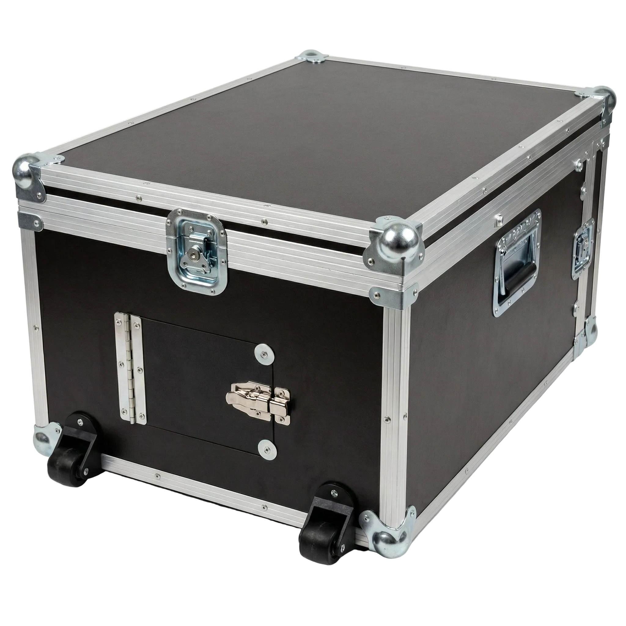 Medium Duty ATA Rack Mixer Case – 14U Top, 6U Bottom with Dolly Wheels