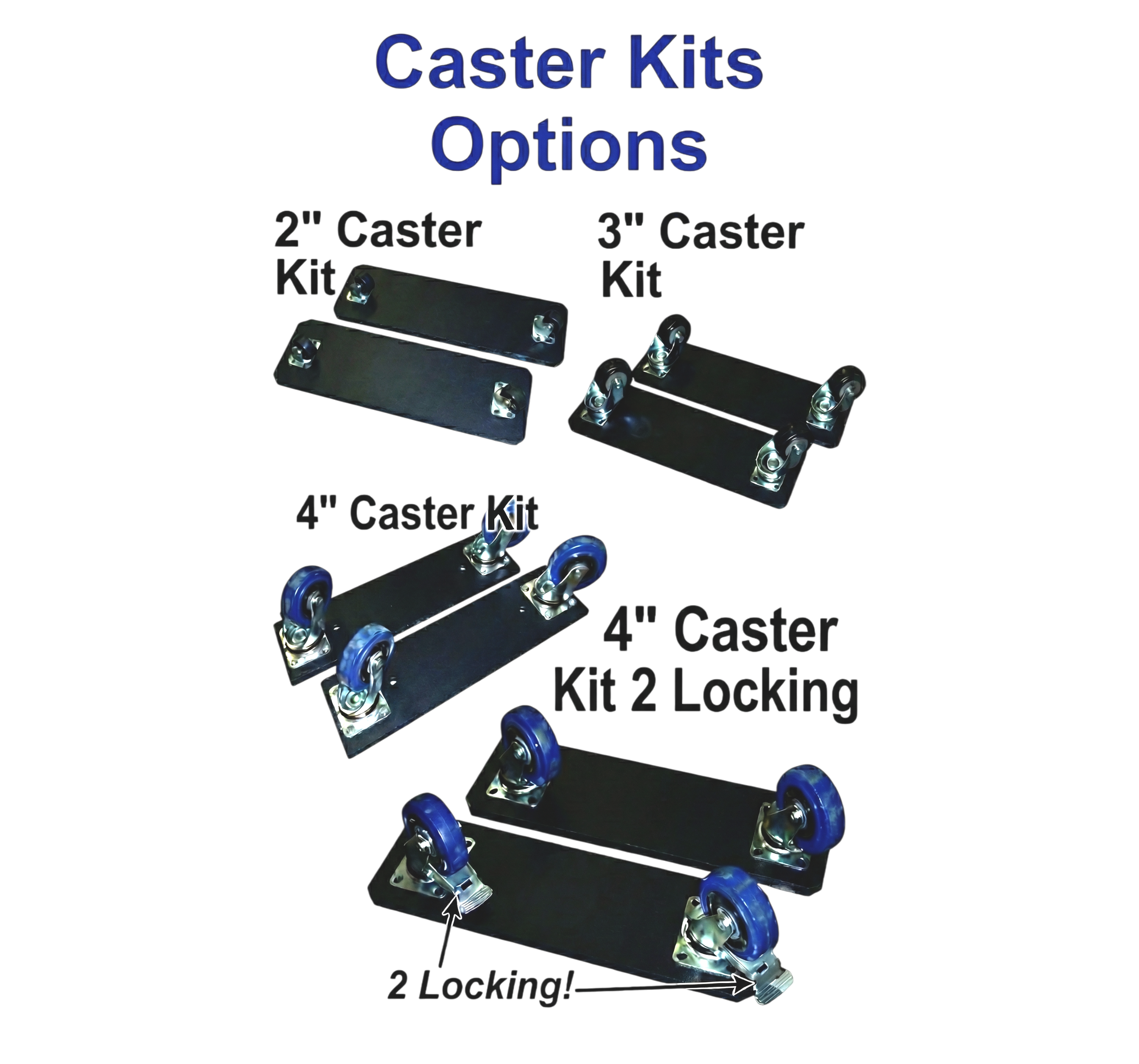 Medium Duty ATA Rack and Mixer Case – 11U Top, 2–6U Bottom