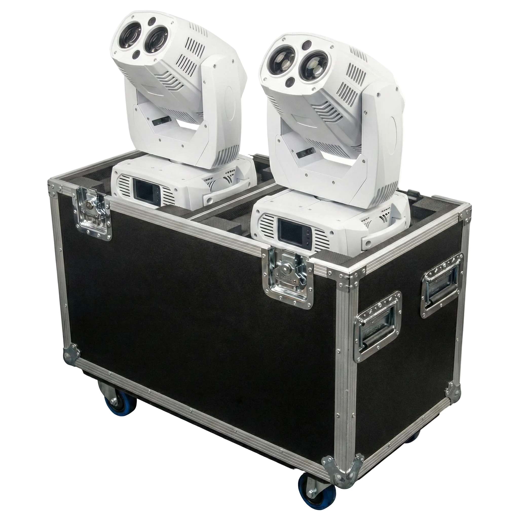 Moving Head 2 in 1 Hanging ATA Case – Custom Fit by Brand and Model
