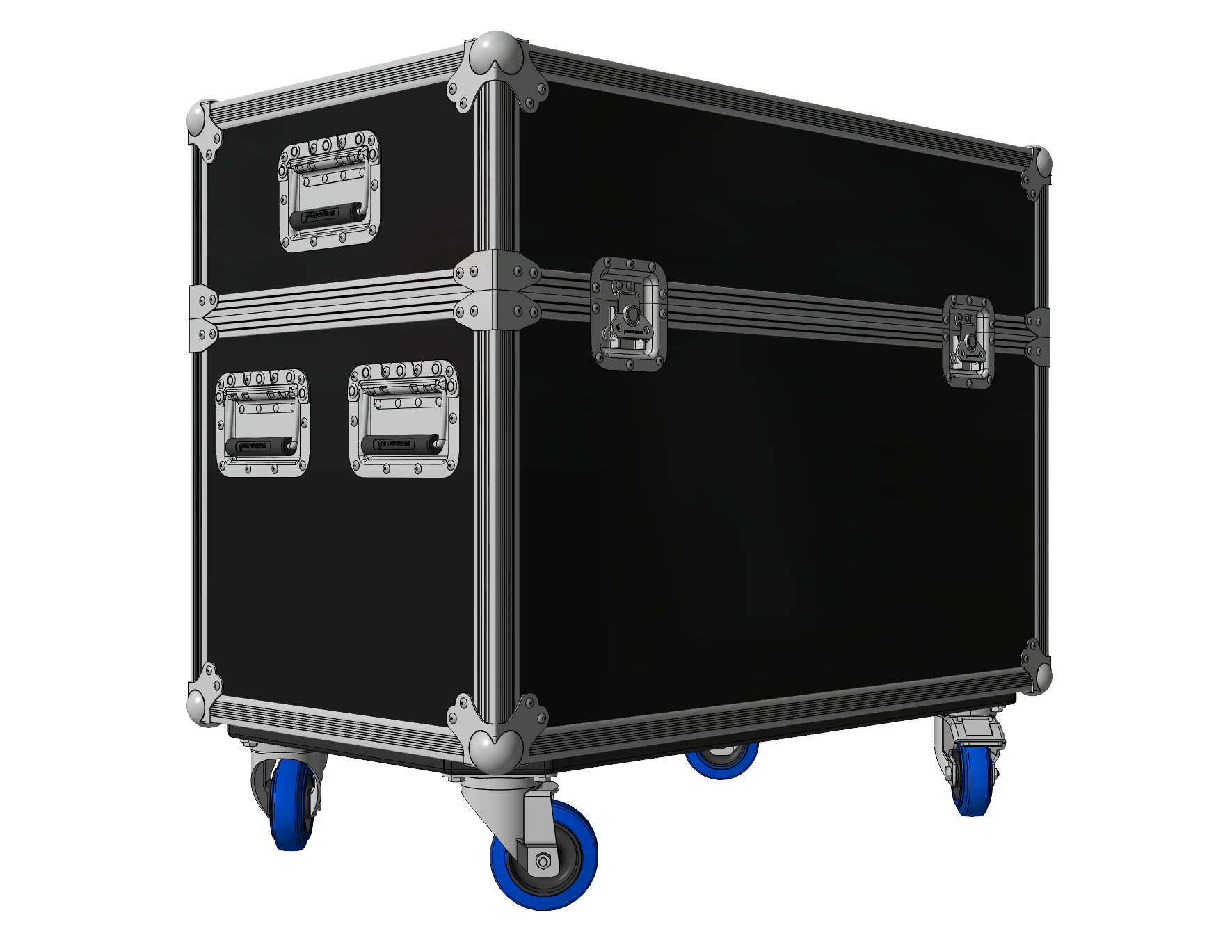 Heavy-Duty 34" Multi-Screen ATA TV Case Fits 31”-37” Screens