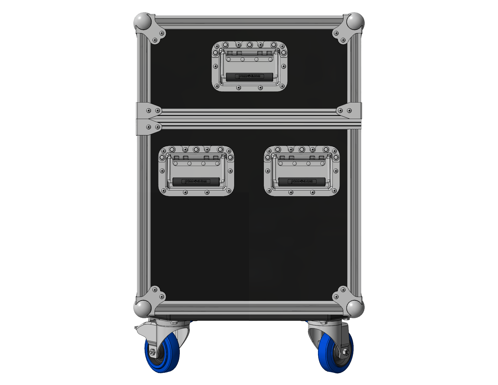 Heavy-Duty 34" Multi-Screen ATA TV Case Fits 31”-37” Screens