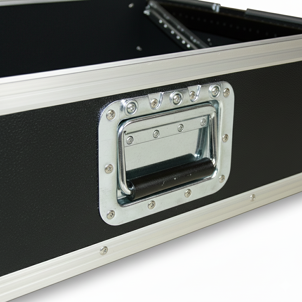 Pop Up Mixer ATA Case – 8 or 10 Space with Adjustable Rails