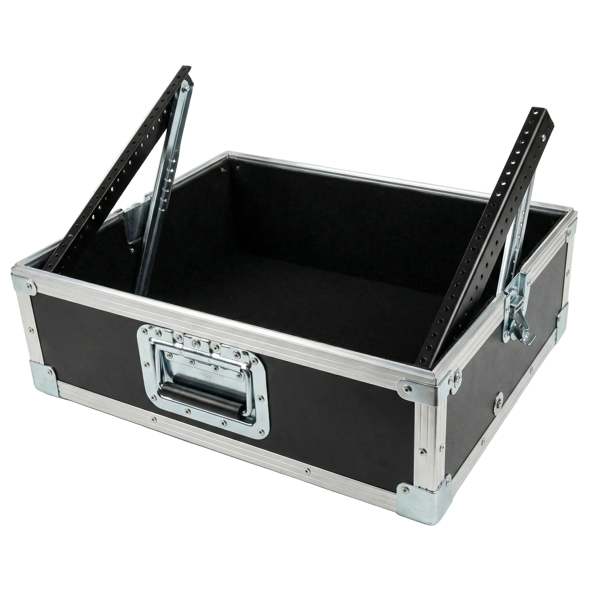Pop Up Mixer ATA Case – 8 or 10 Space with Adjustable Rails